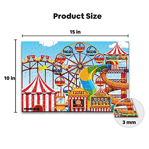 60 Pcs Jigsaw Puzzle Carnival + Space