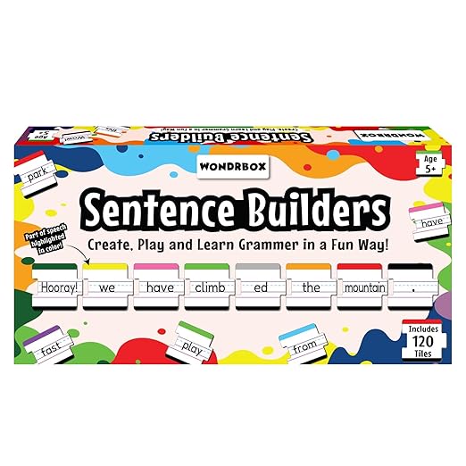 Sentence Builder Early Learning Age 5+