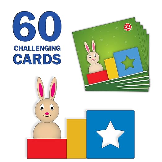 Bunny Boo Wooden Toys, Age 2+