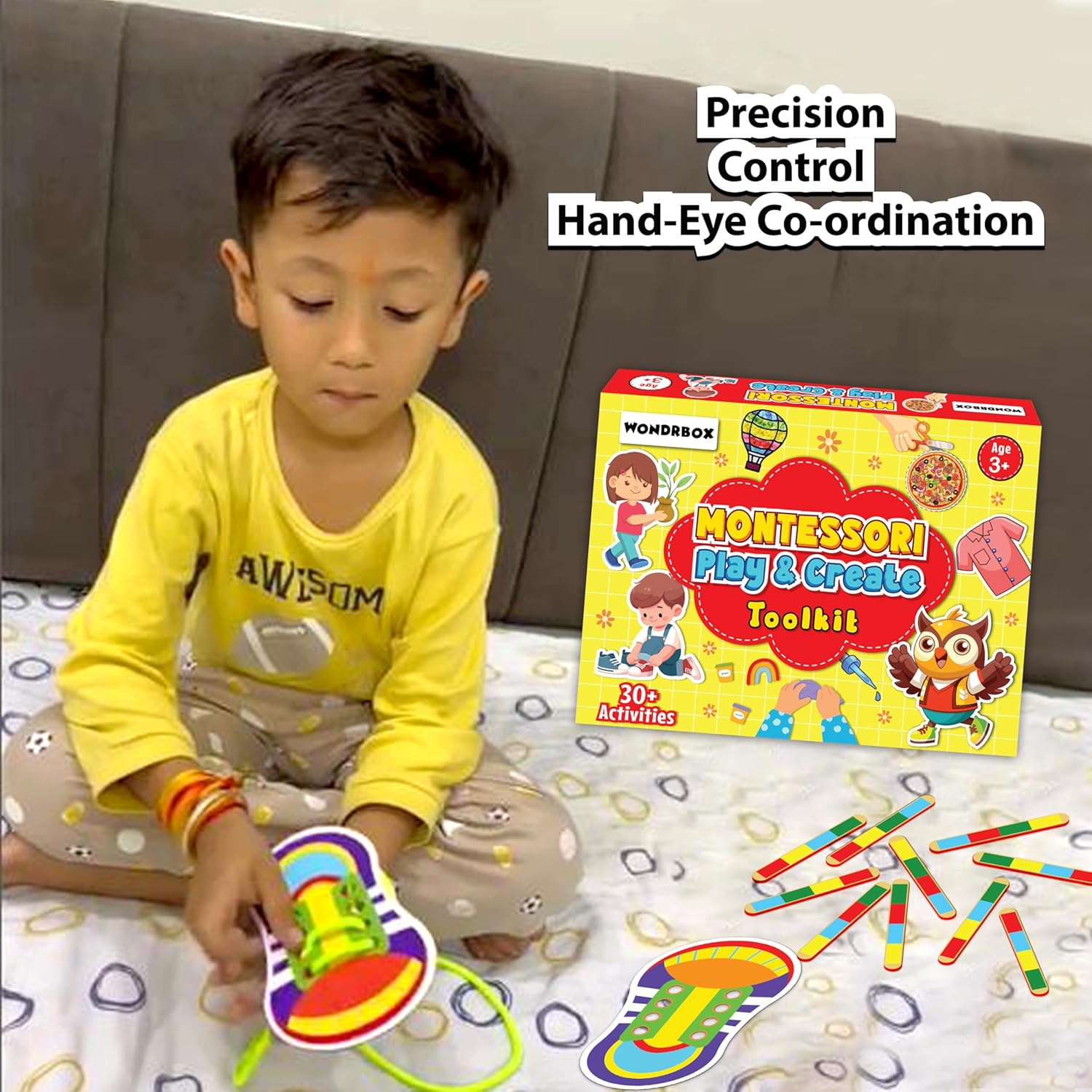Montessori Play And Create Toolkit, Age 3+