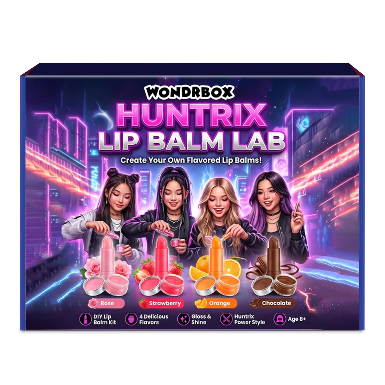 WONDRBOX Huntrix Lip Balm Lab DIY Kit