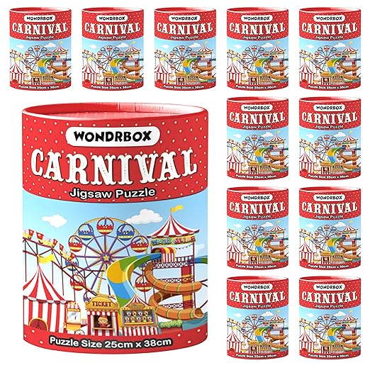 Birthday Return Gift | Carnival Puzzle-(Pack of 12) Age 5+