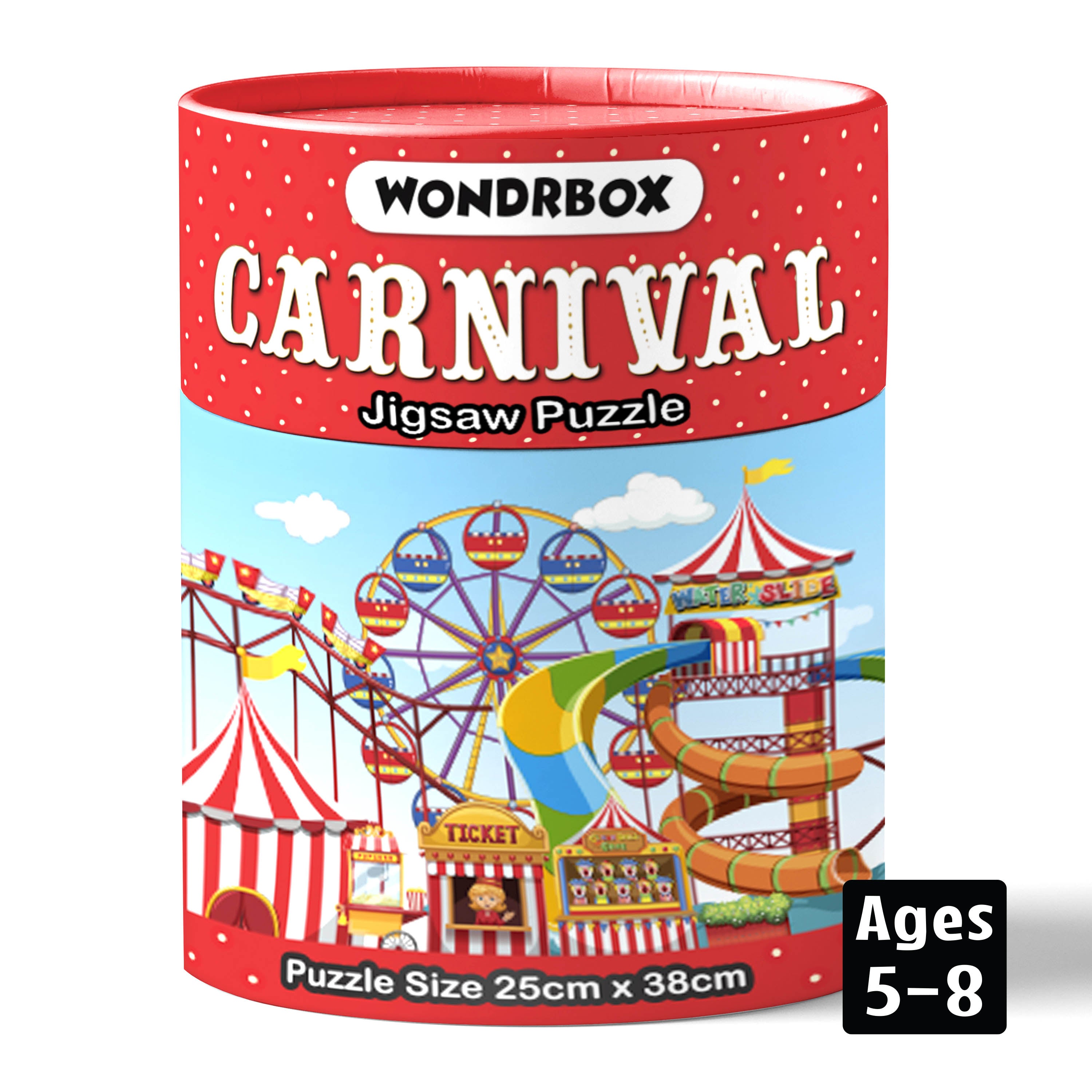 60 Pieces Carnival Jigsaw Puzzles, Age 5+