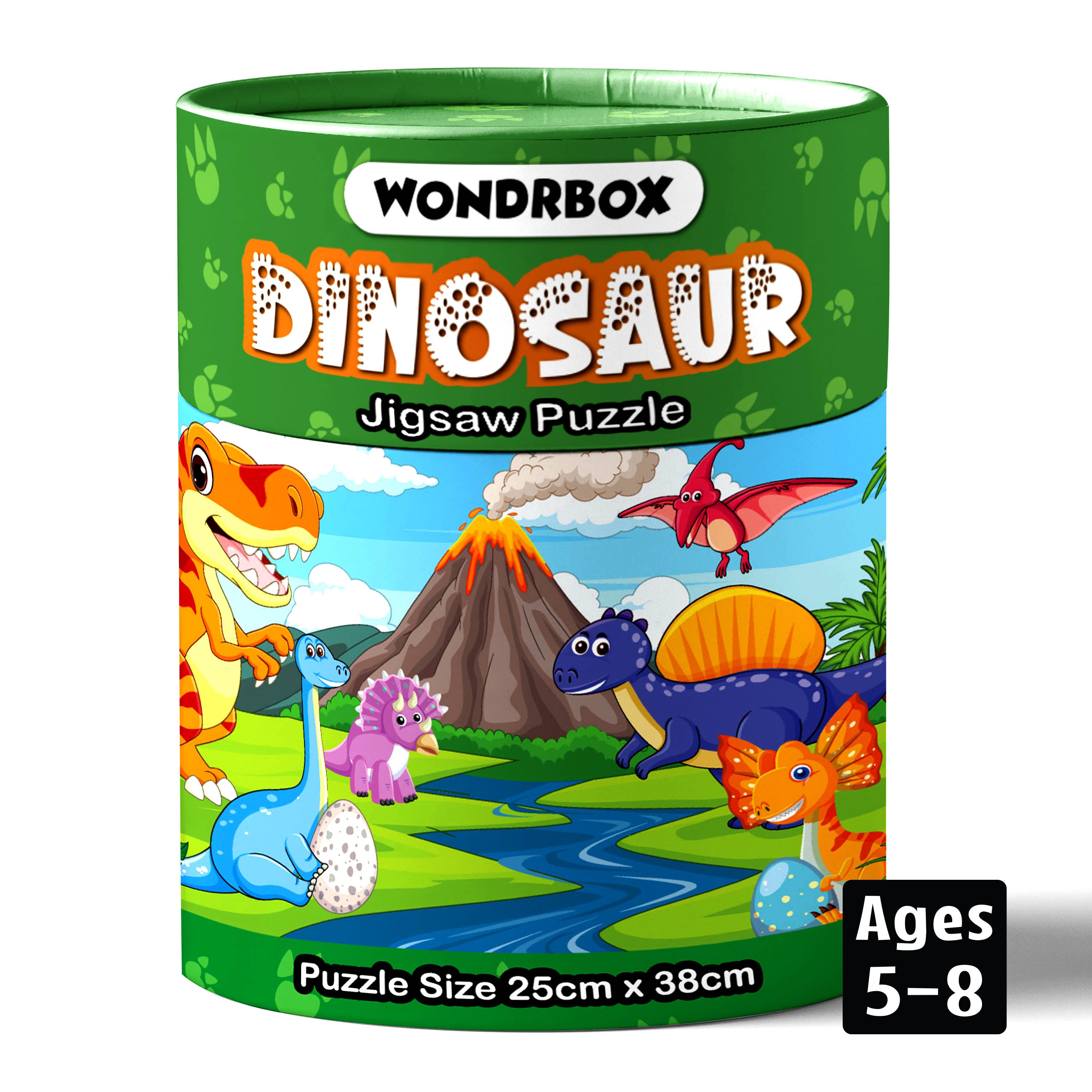 60 Pieces Dinosaur Jigsaw Puzzles, Age 5+