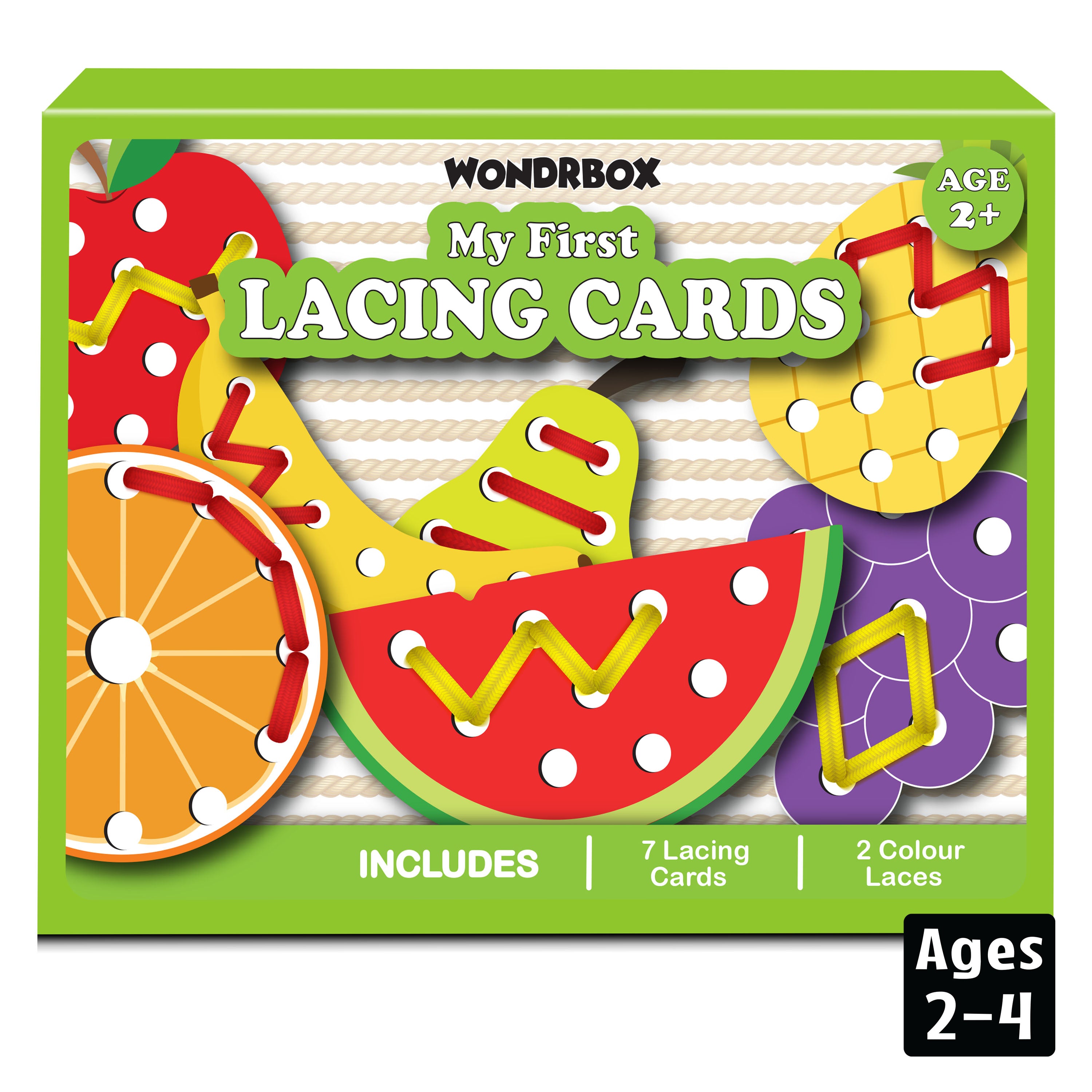 Fruit Lacing Activity Kit, Age 2+
