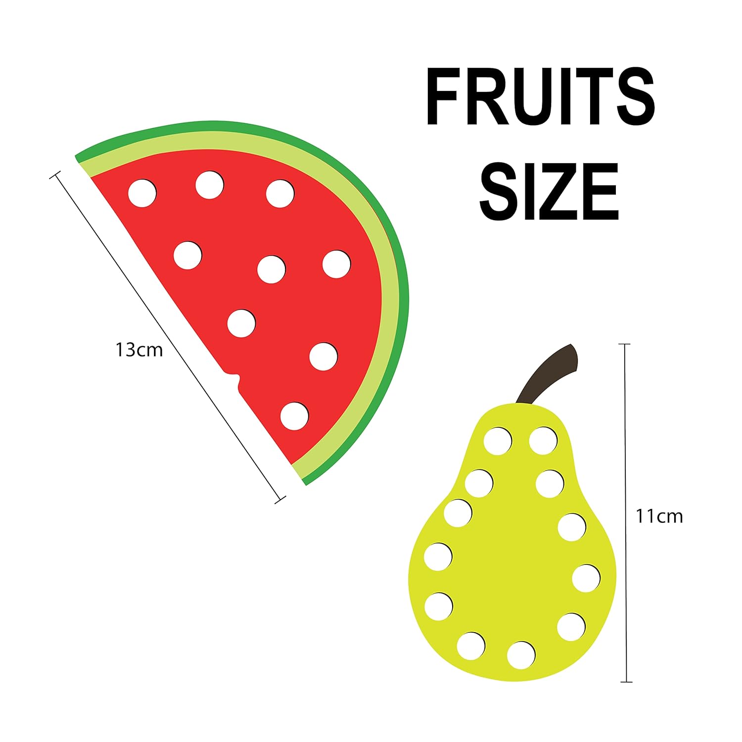 Fruit Lacing Activity Kit, Age 2+