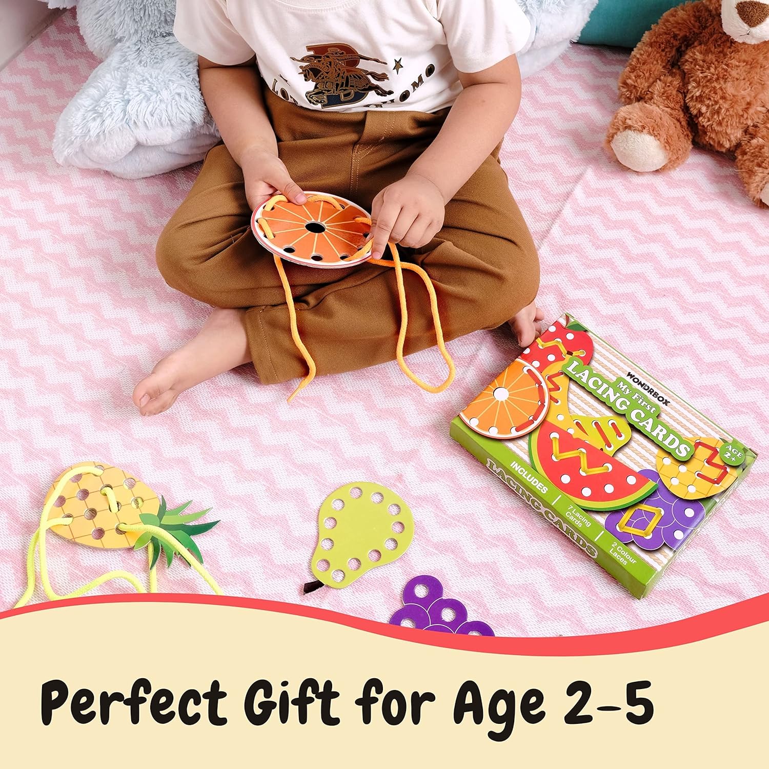 Lacing Activity Kit (Lacing Set of 3), Age 2+