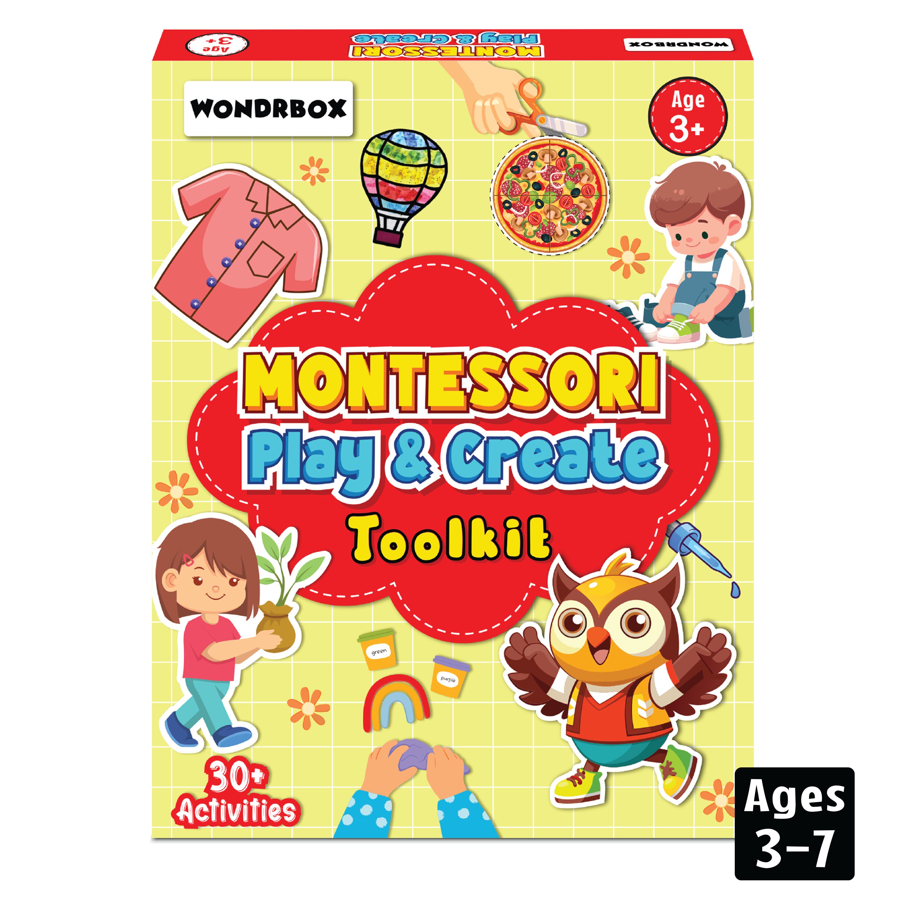 Montessori Play And Create Toolkit, Age 3+