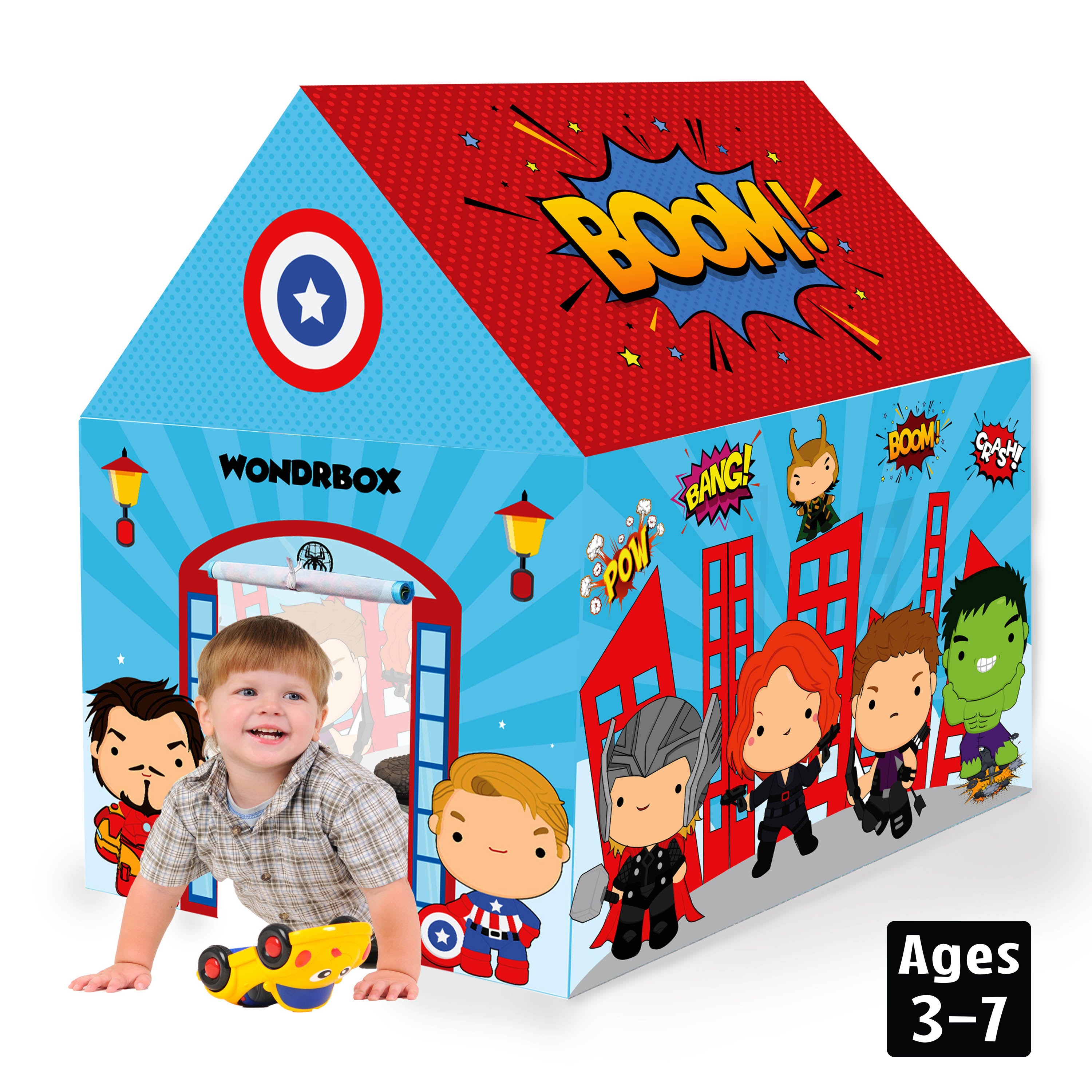 Marvel Theme Play Tent House, Age 3+