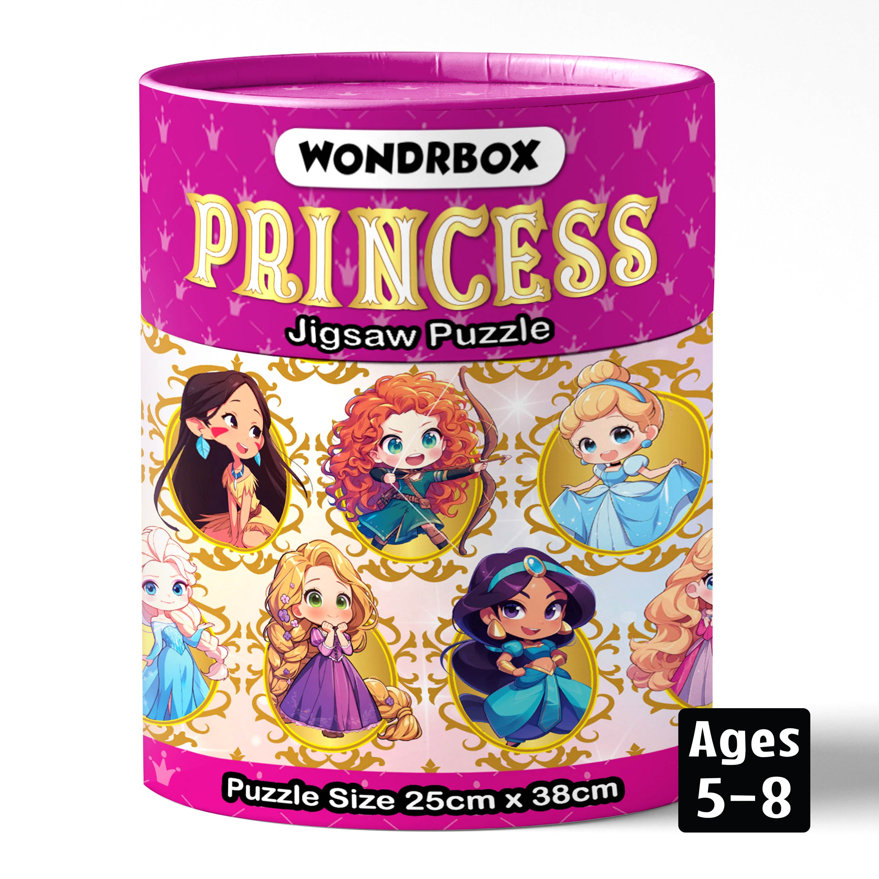 Princess 60 PCS Jigsaw Puzzle, Age 5+