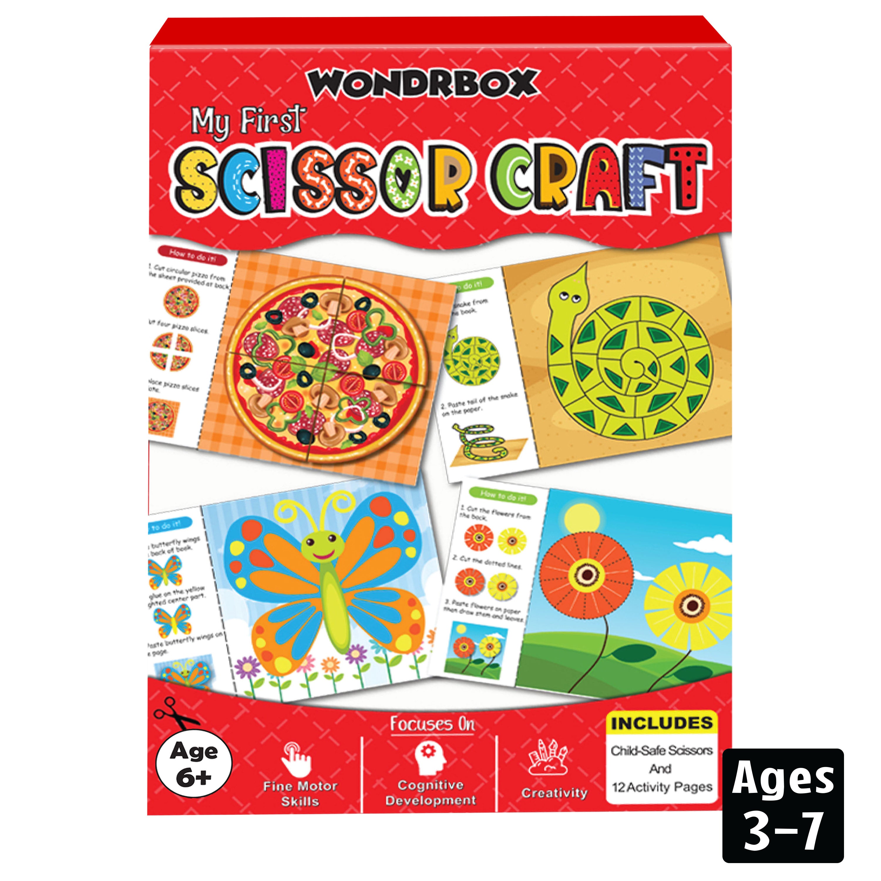 Scissor Craft Kit, Age 3+