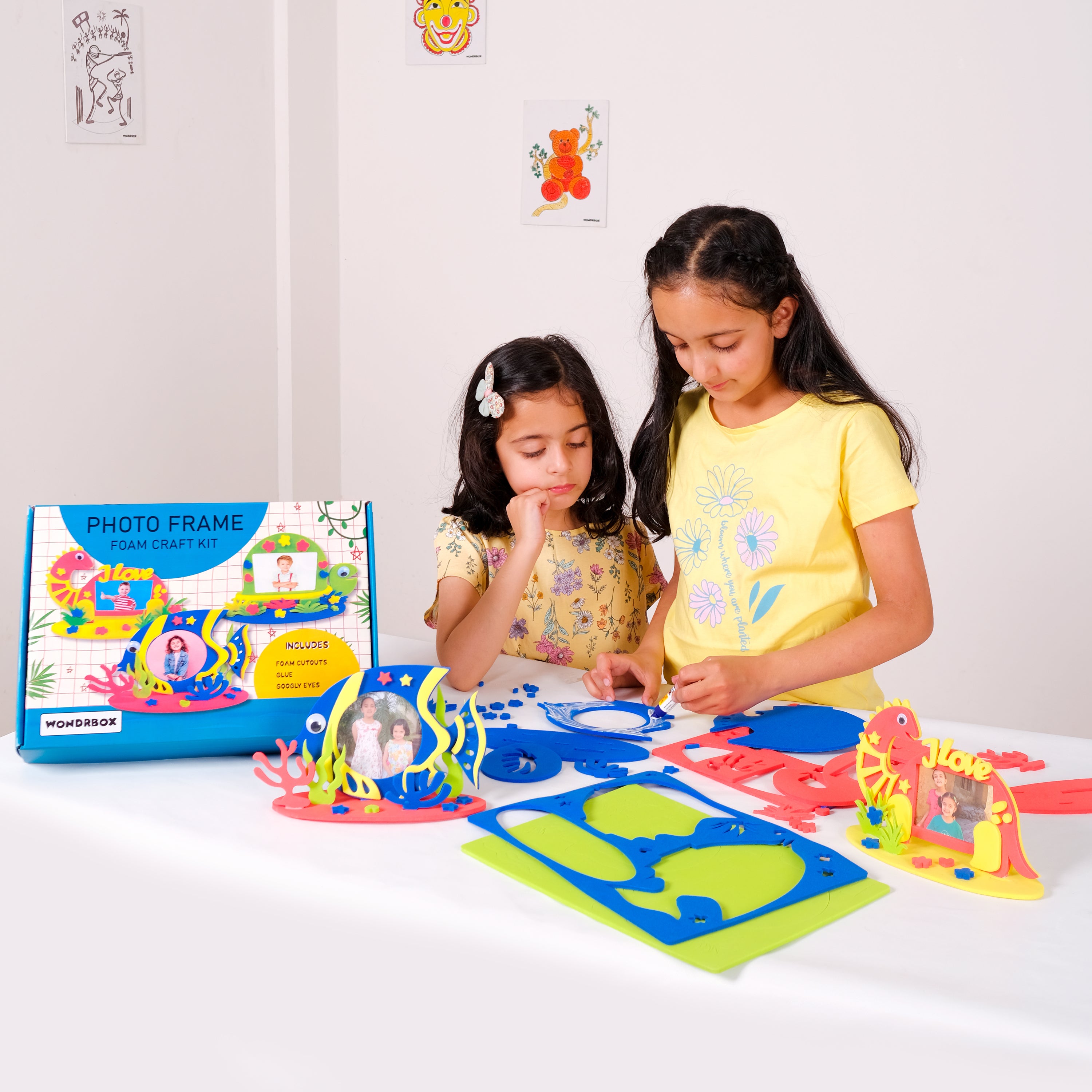 DIY Photo Frames Craft Kit, Age 6+