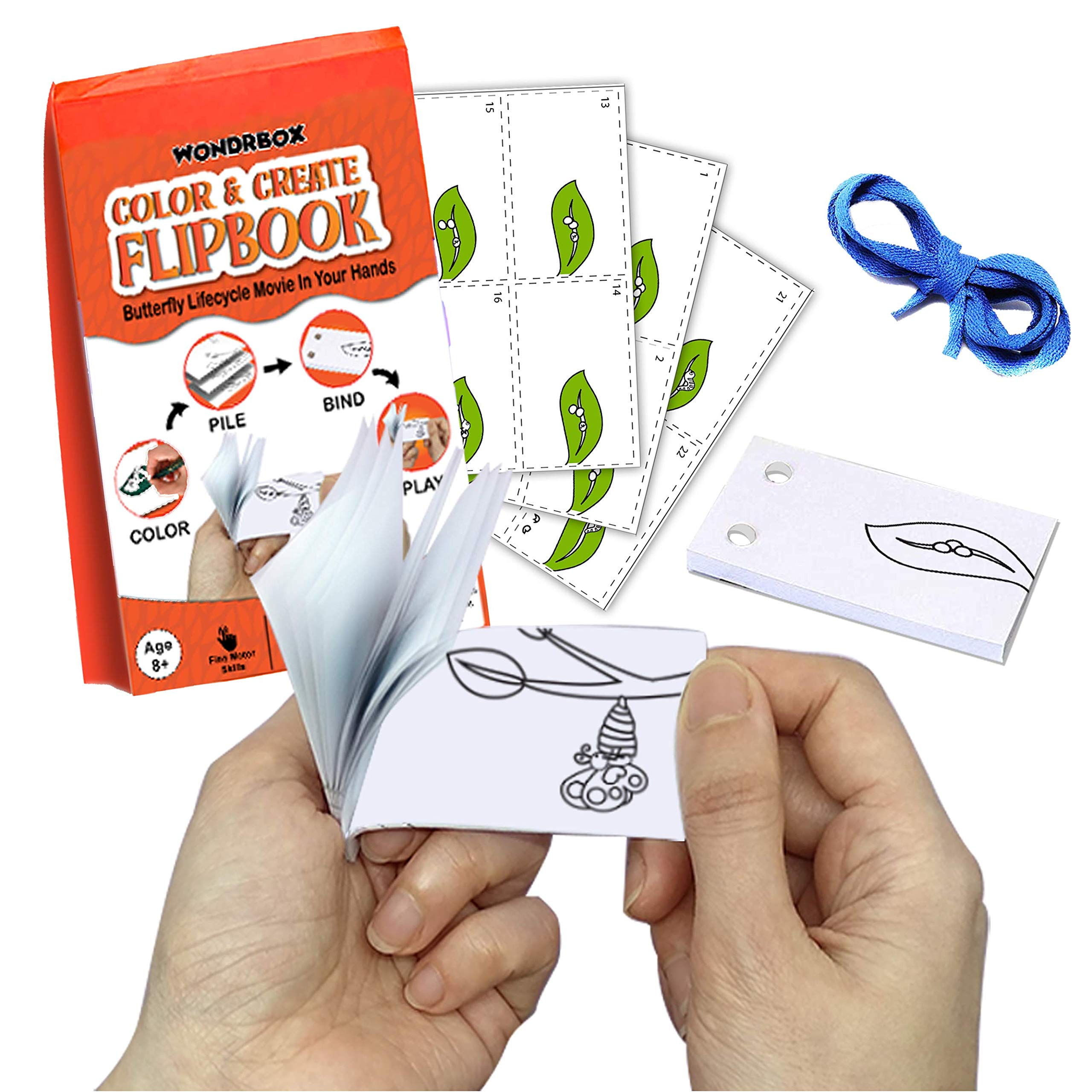 WONDRBOX Birthday Return Gifts. Flipbook-(Pack of 6)