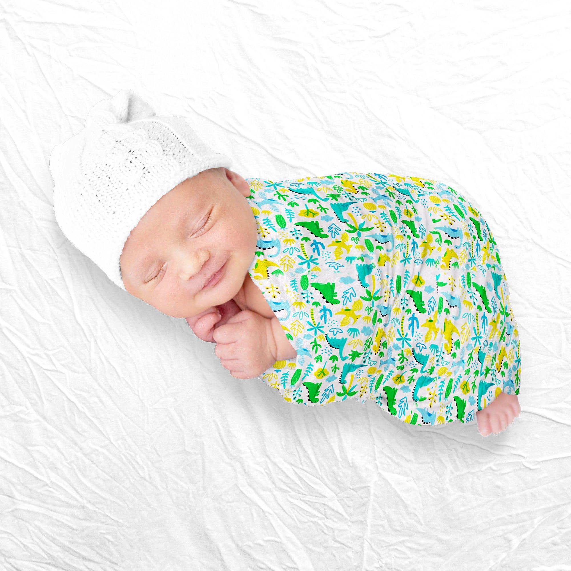 littleland 100% Cotton Baby Blanket/Baby Quilt for Newborn to 3 Years, Soft, Hypoallergenic, Breathable Quilt, Nursery Crib Blanket, Baby Shower Gift, Made in India (Blue Horse)