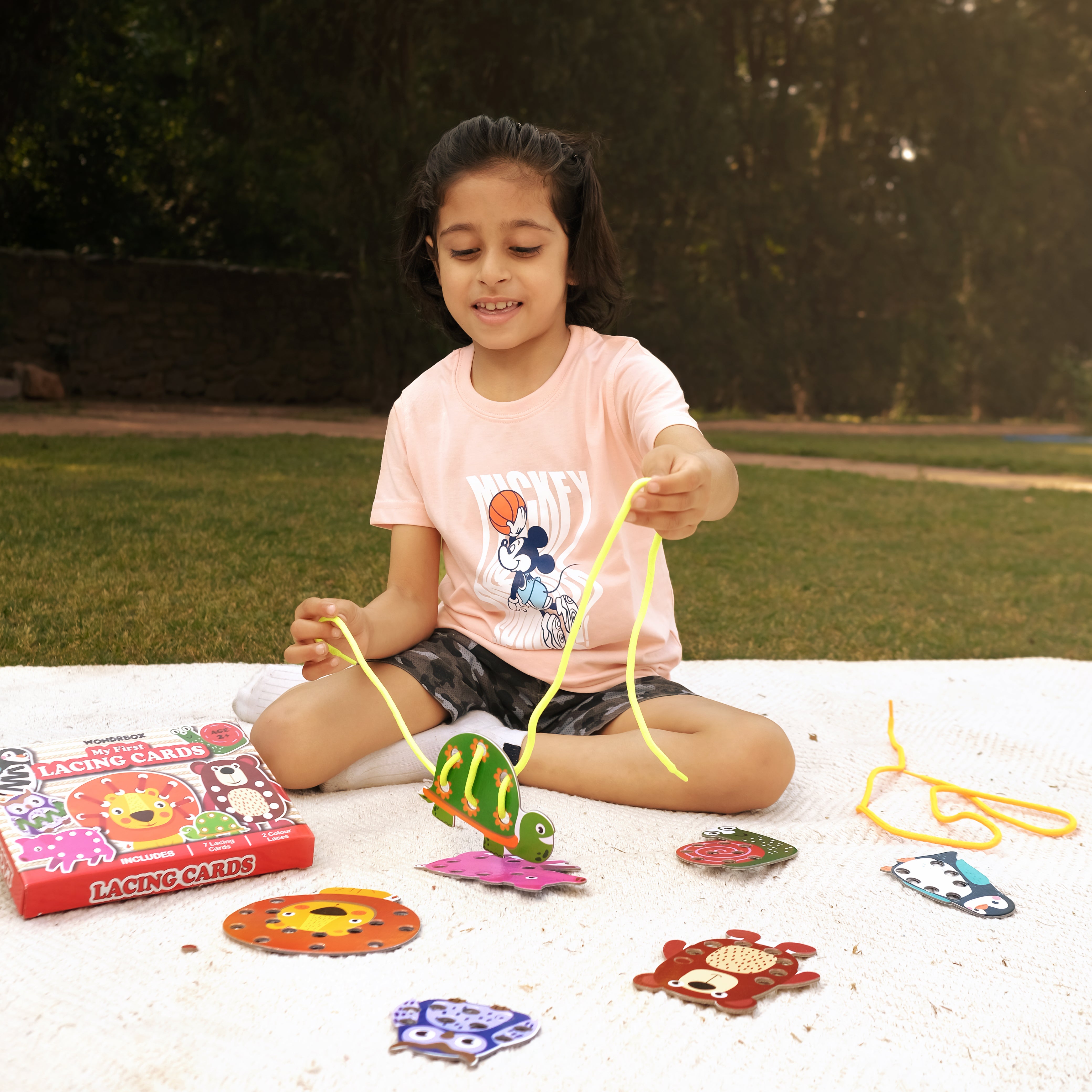 Animal Lacing Activity Kit, Age 2+