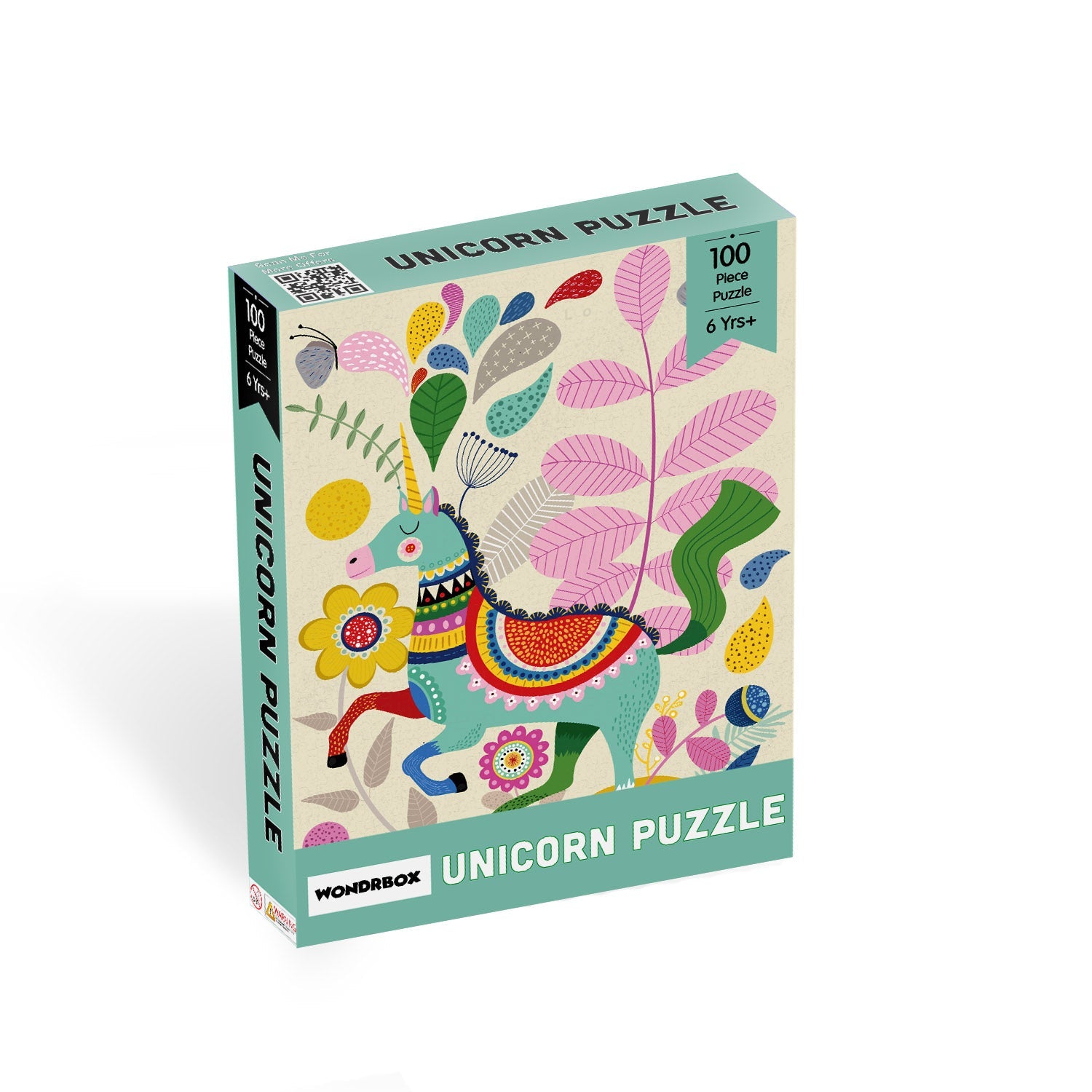 100 Piece Unicorn Jigsaw Puzzle, Age 6+
