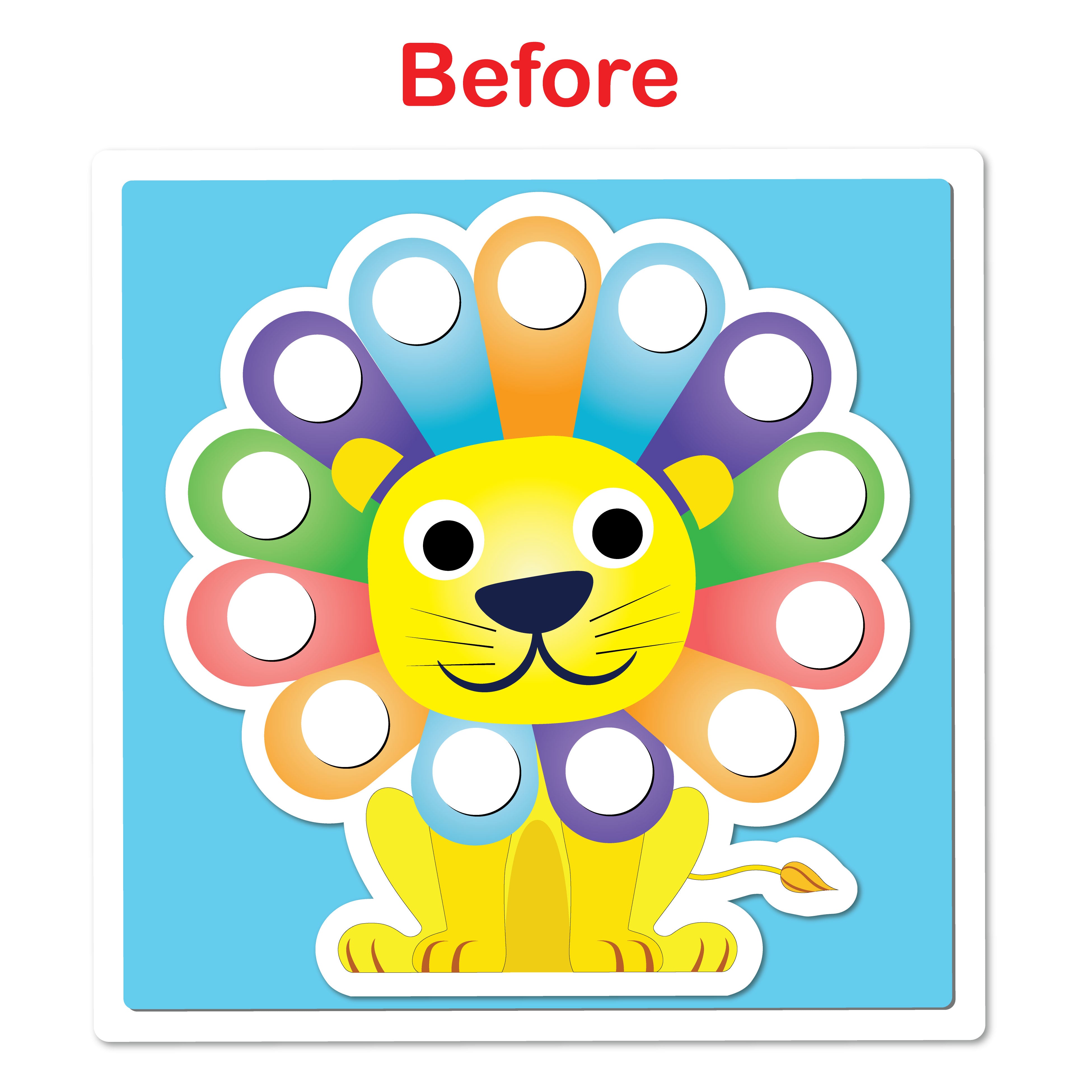 Pom Pom Arts and Crafts Activity Kit, Age 2+