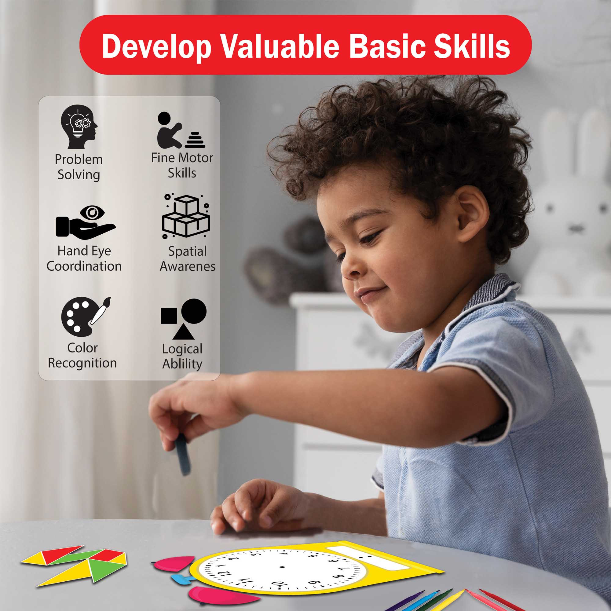 Math Genius and Montessori Toolkit Combo, Age 3+