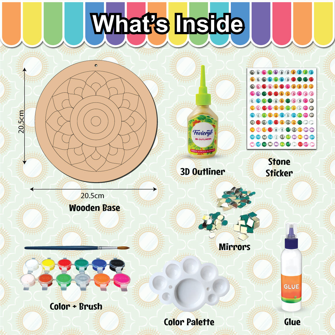 Lippan Art and Craft Activity Kit, Age 8+