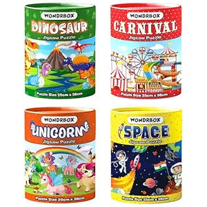 Jigsaw Puzzles Combo Pack ,Set of 4 , 60 Pcs Puzzles