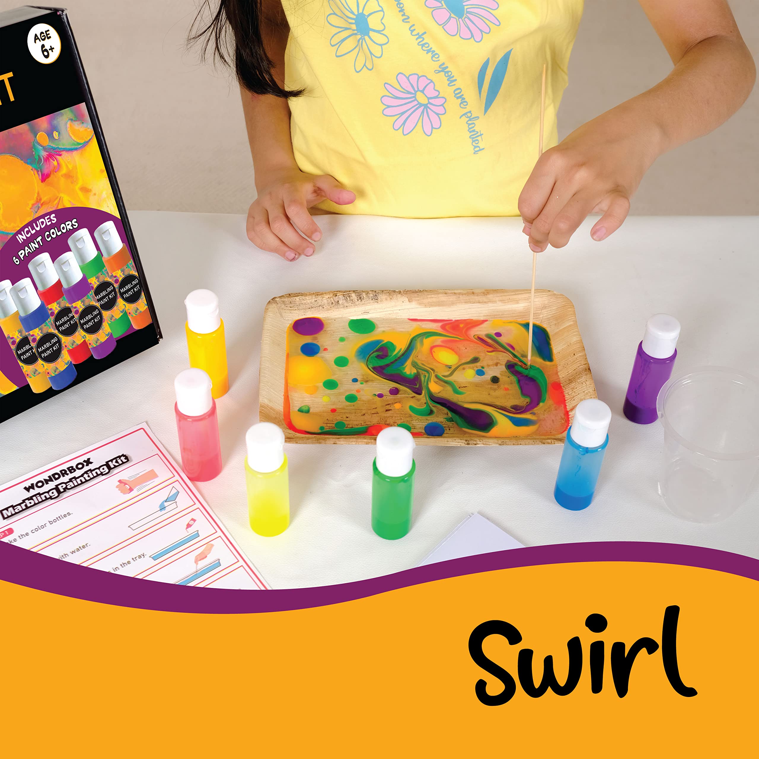 Marbling Painting Kit, Age 6+