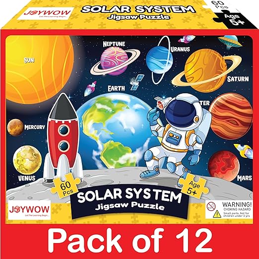 Birthday Return Gifts, Solar System Jigsaw Puzzle Pack of 10 ,Age 5+