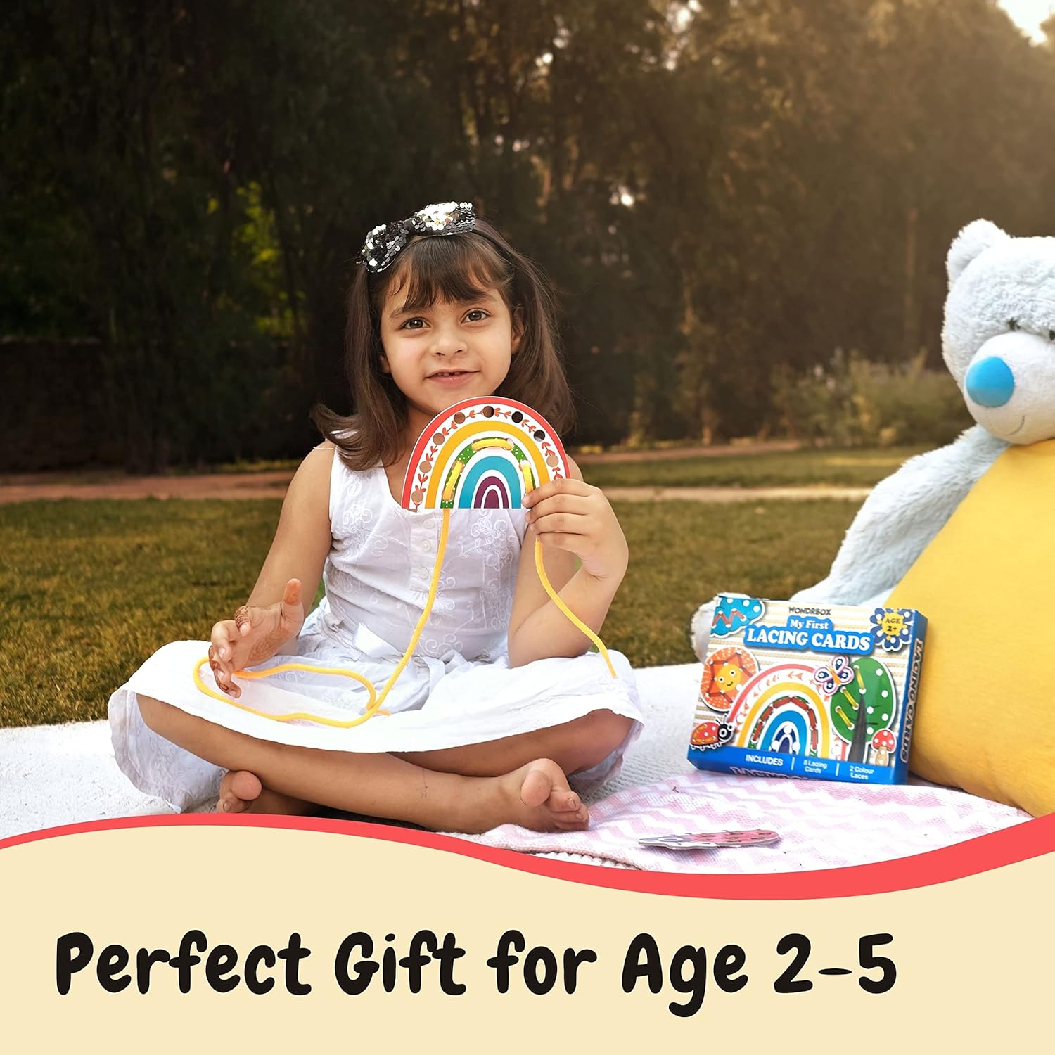 Nature Lacing Activity Kit, Age 2+