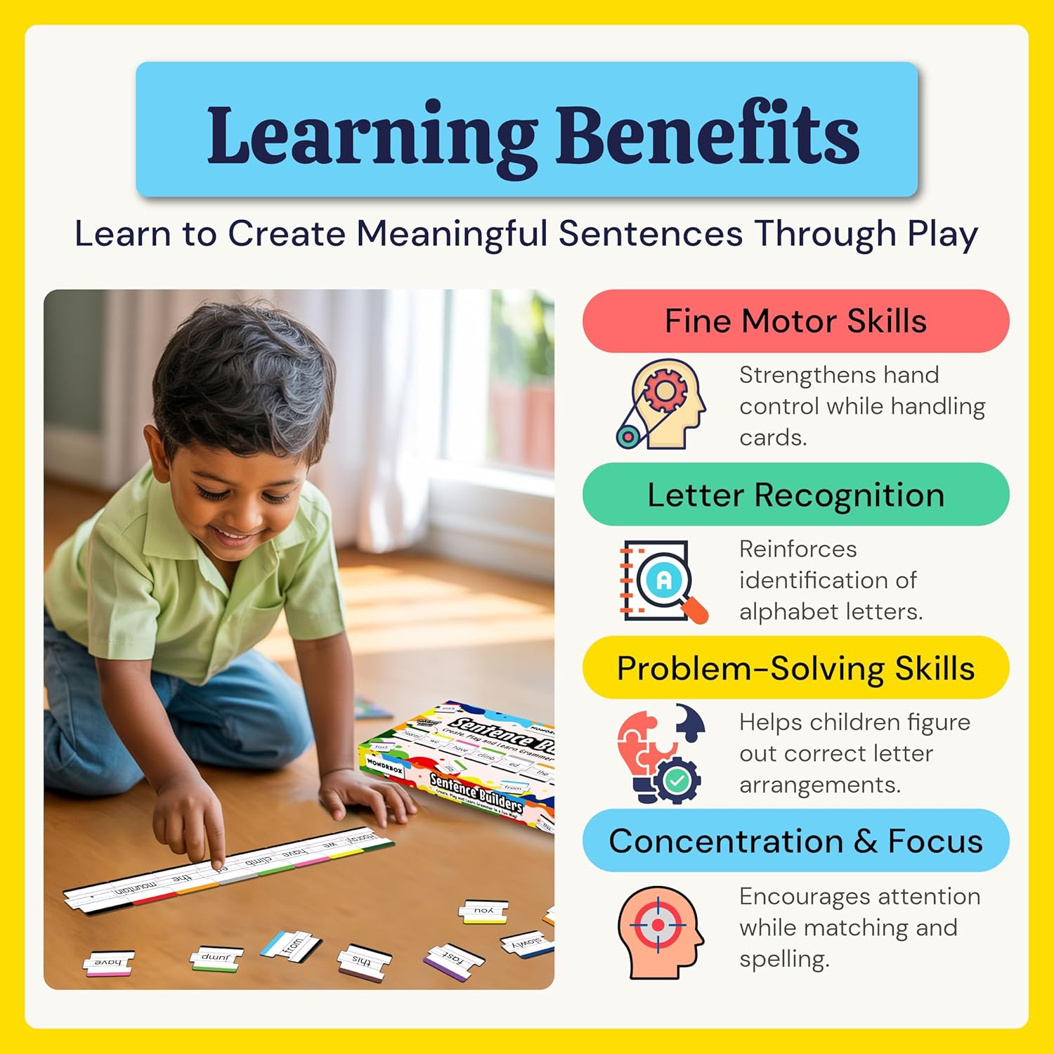 Sentence Builder Early Learning Age 5+