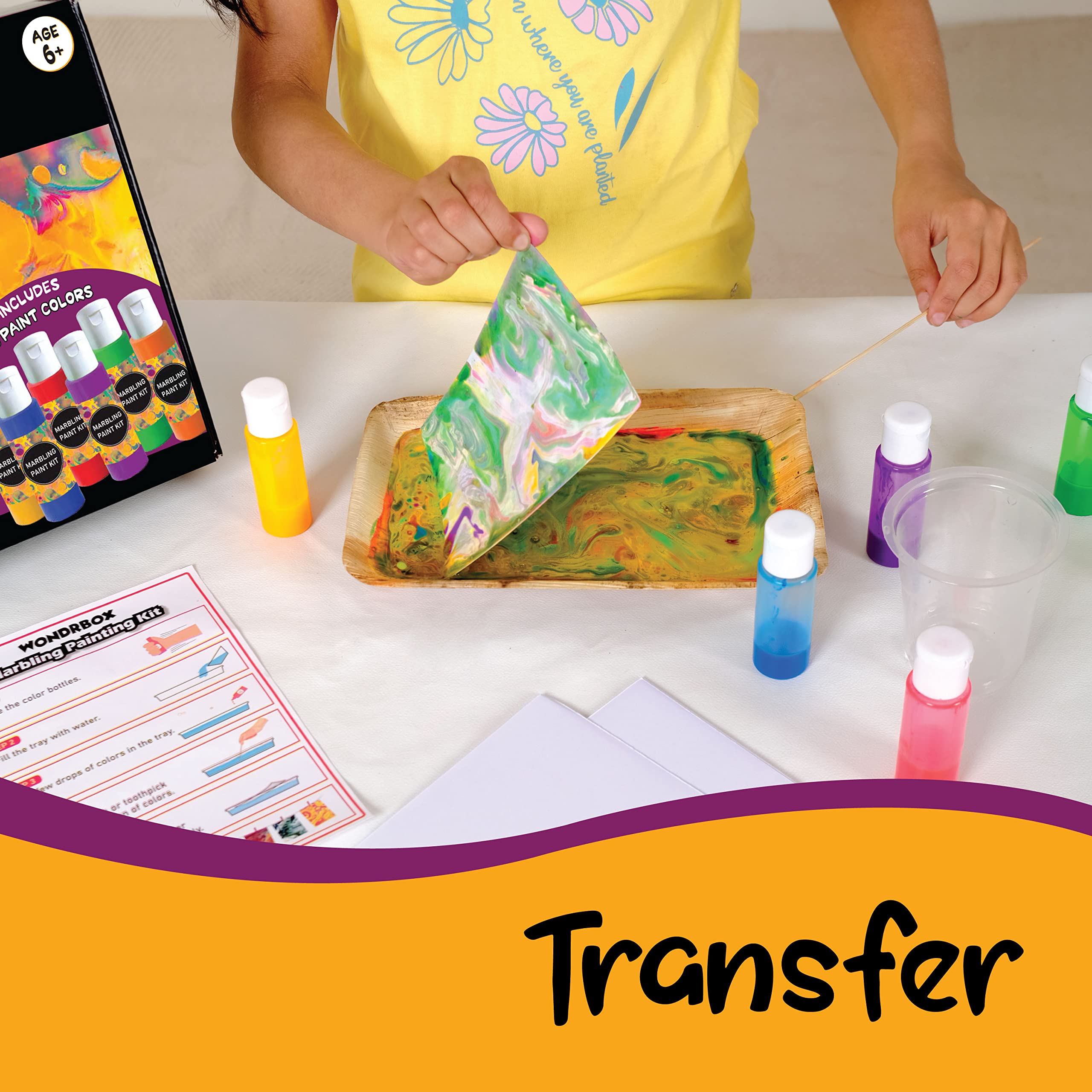Marbling Painting Kit, Age 6+