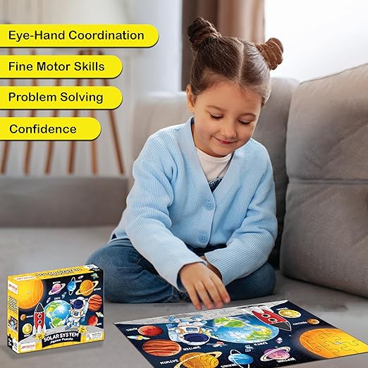 Solar jigsaw Puzzle for kids 60 Pcs Puzzle