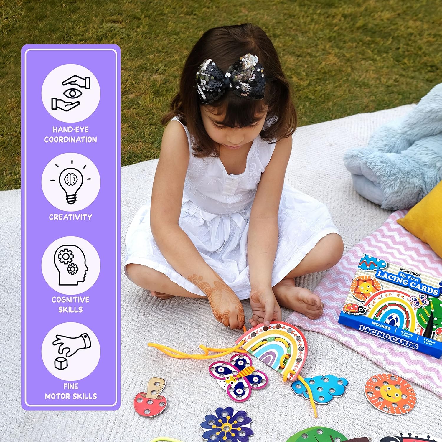 Lacing Activity Kit (Lacing Set of 3), Age 2+