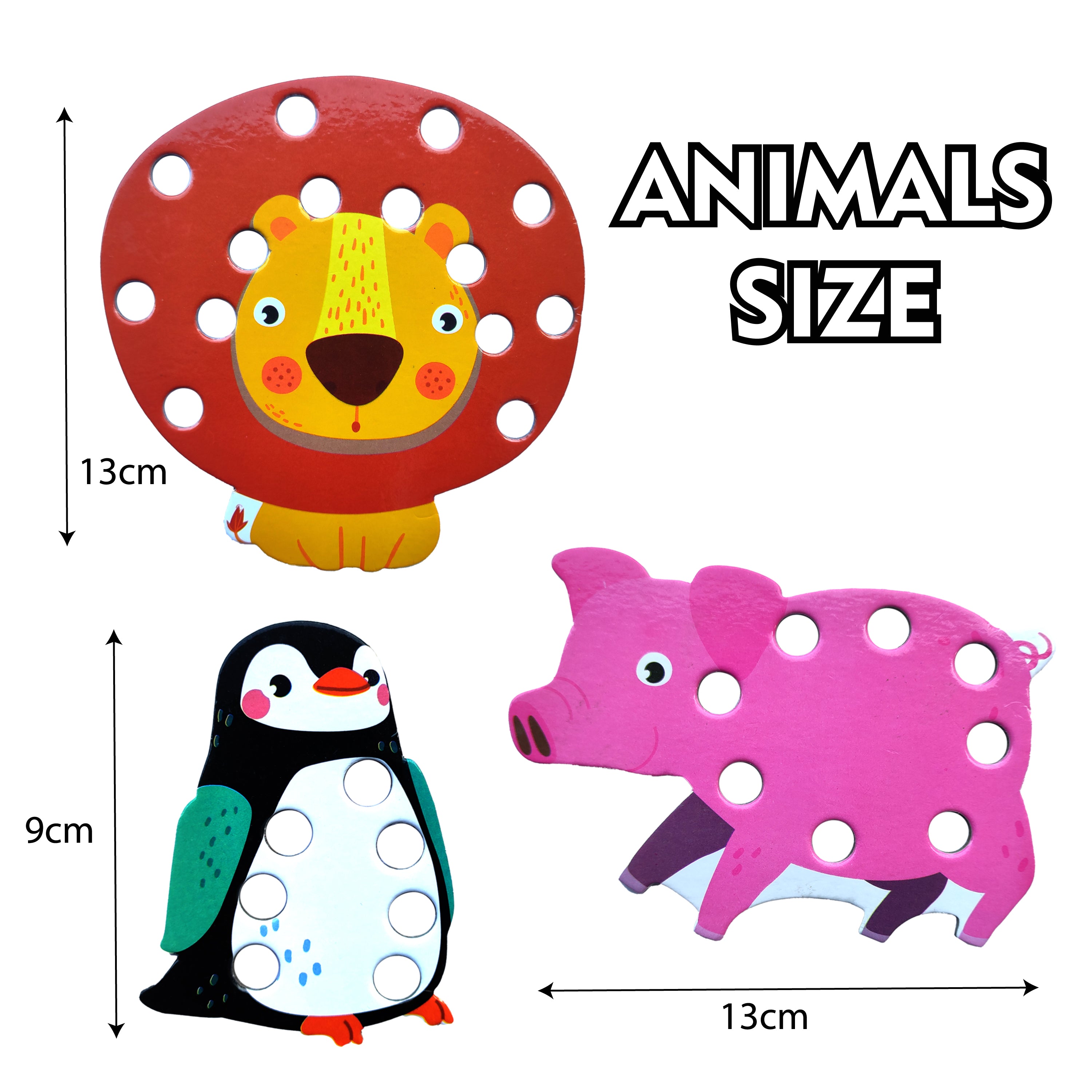 Lacing Activity Kit (Lacing Set of 3), Age 2+