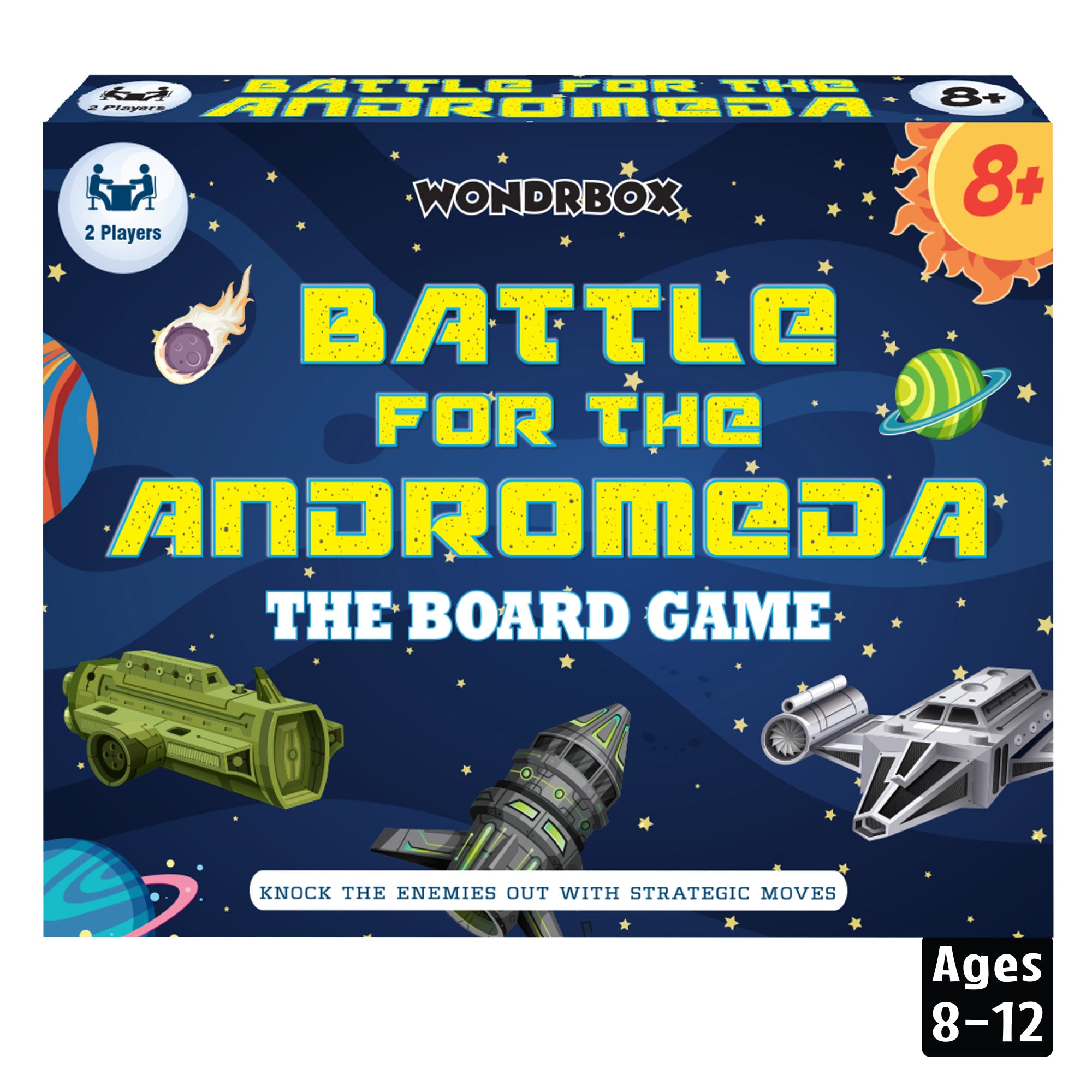 Battle for The Andromeda Board Game, Age 8+