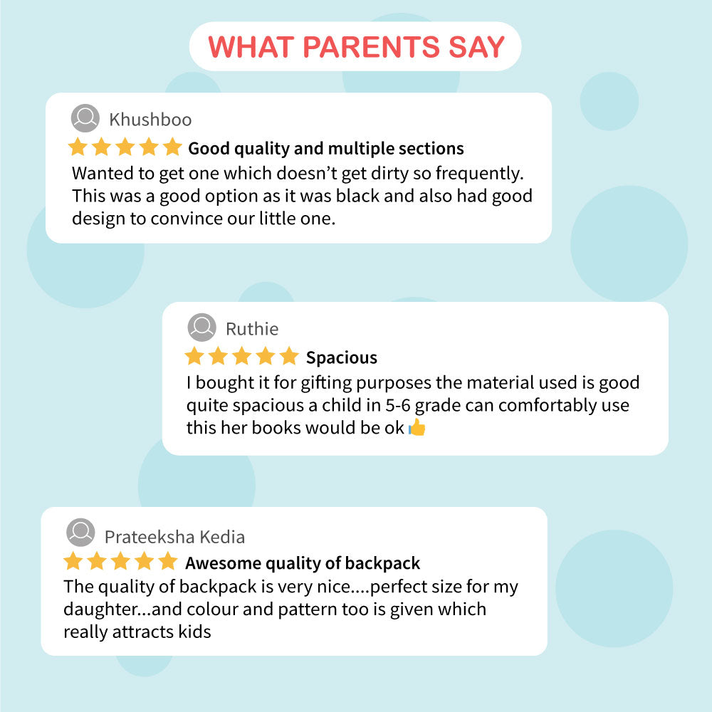 WONDRBOX Emoji School Bag For Boys and Girls Age 8 and above