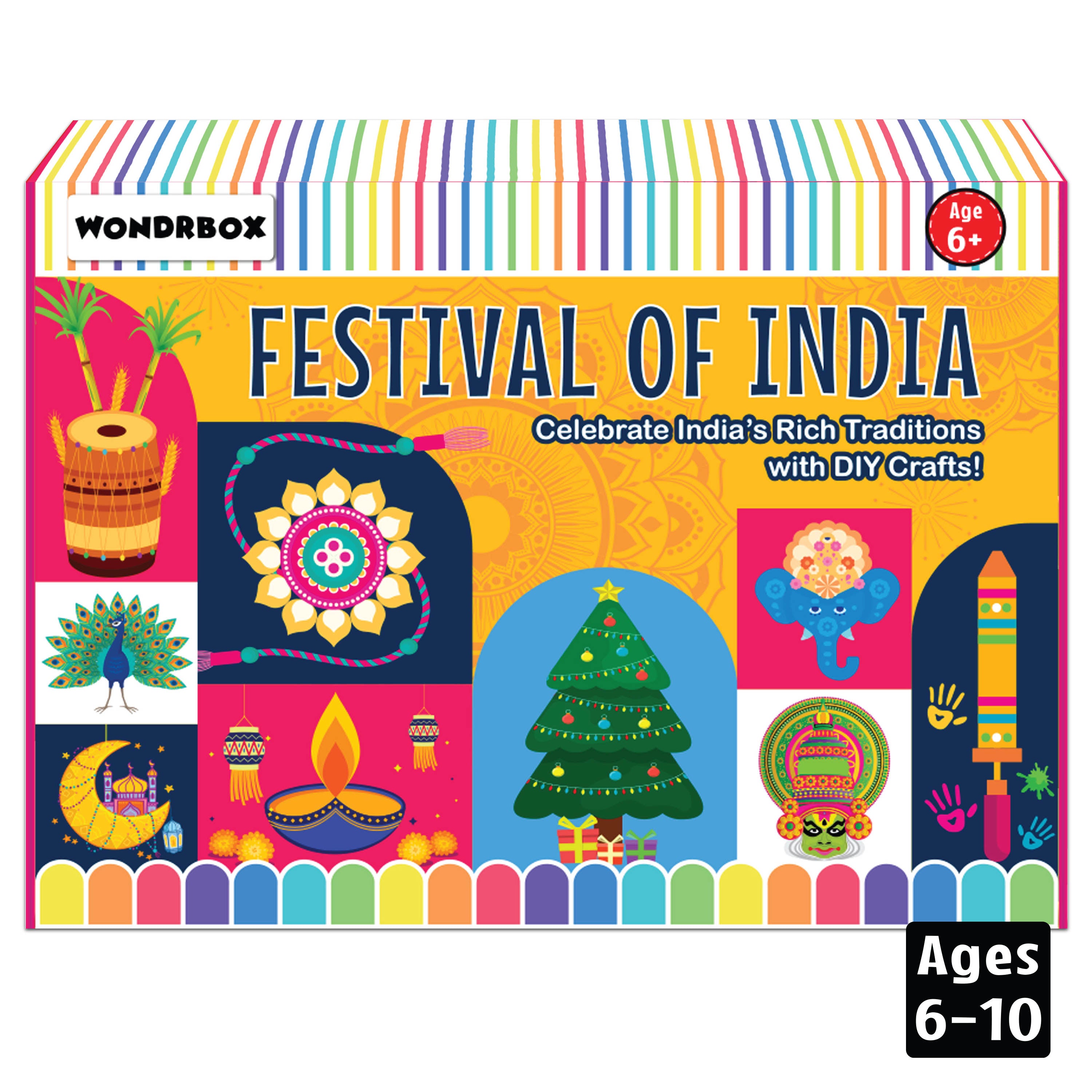 Festival of India Activity Kit, Age 6+