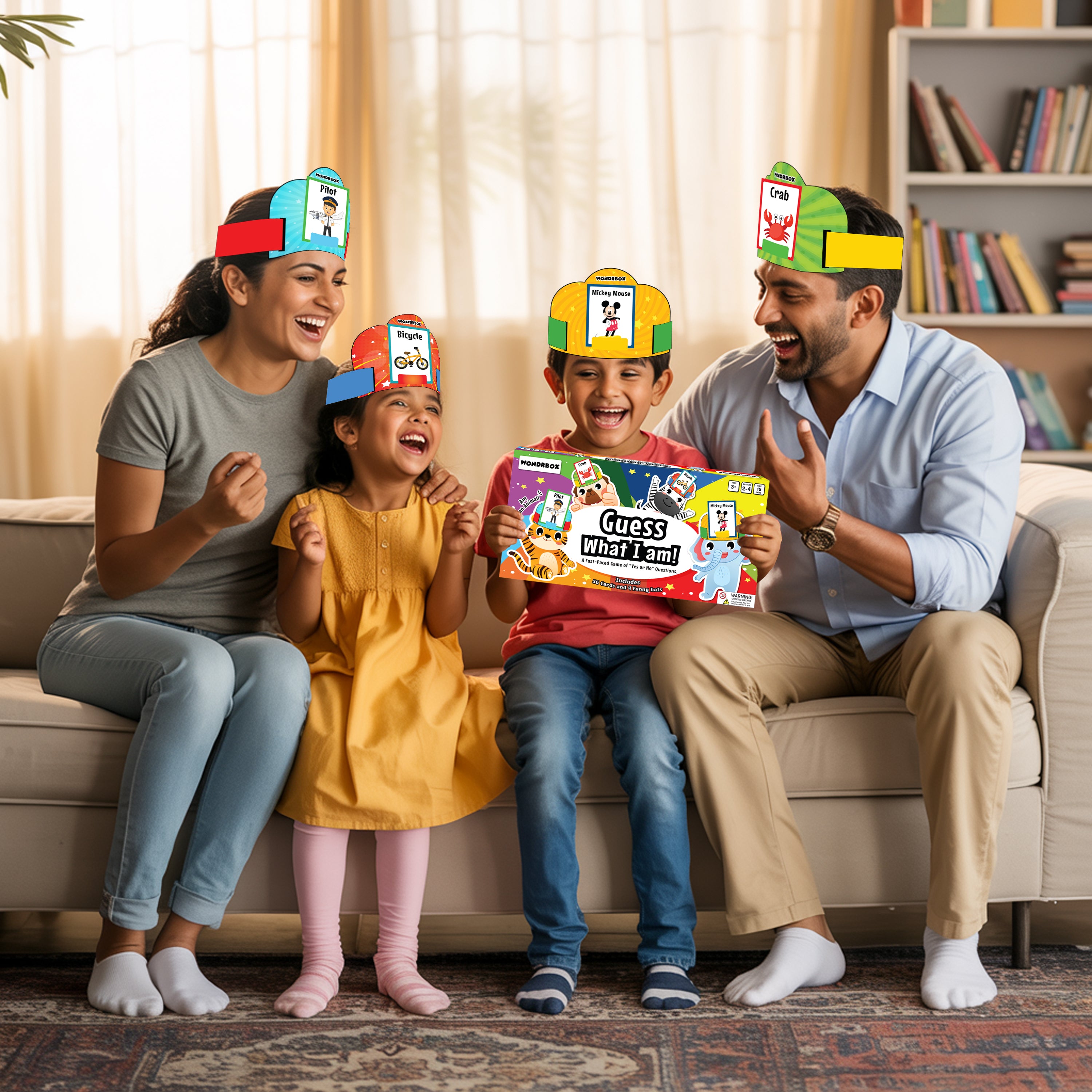 Guess What I Am Card Game, Ages 3+