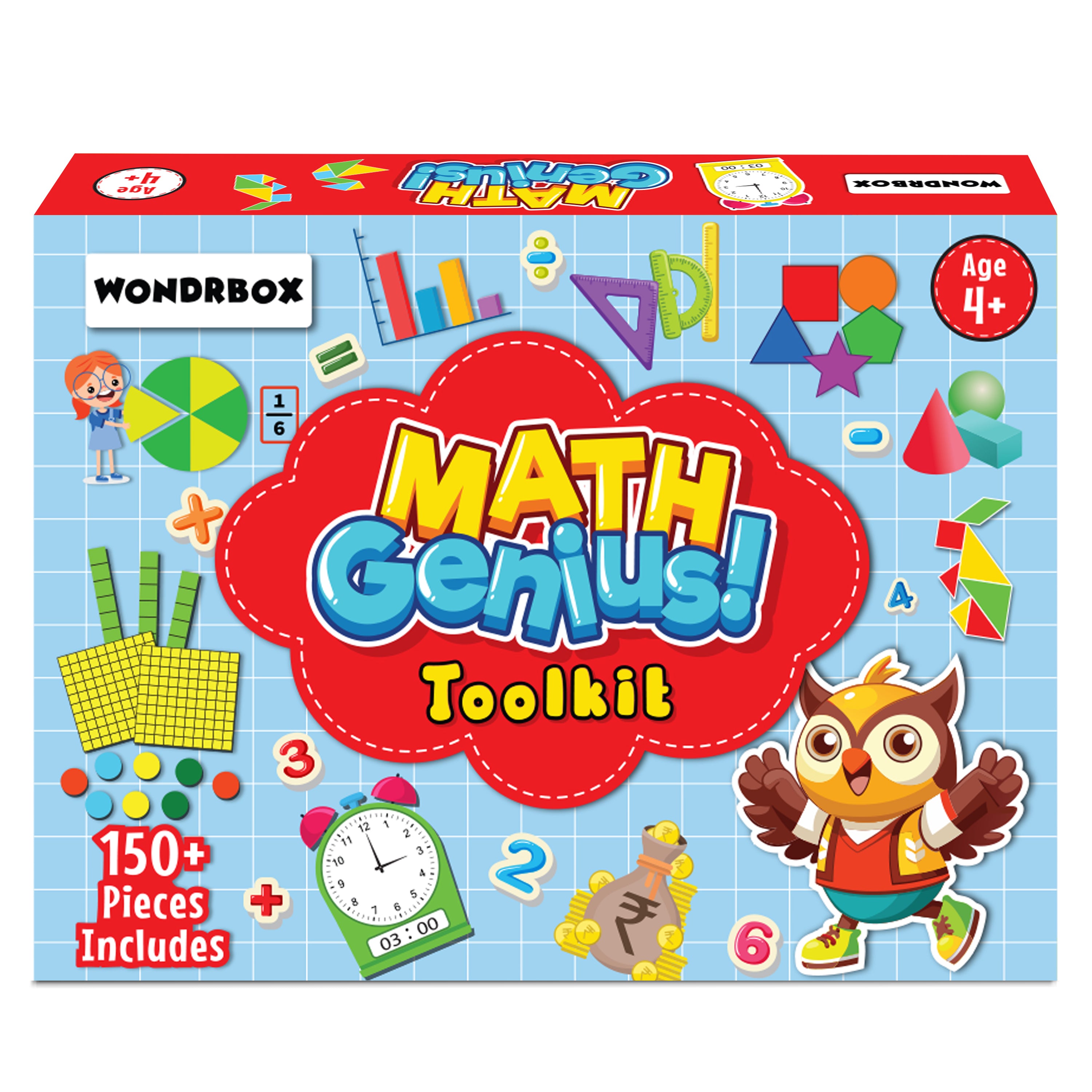 Math Genius Toolkit, Ages 4+