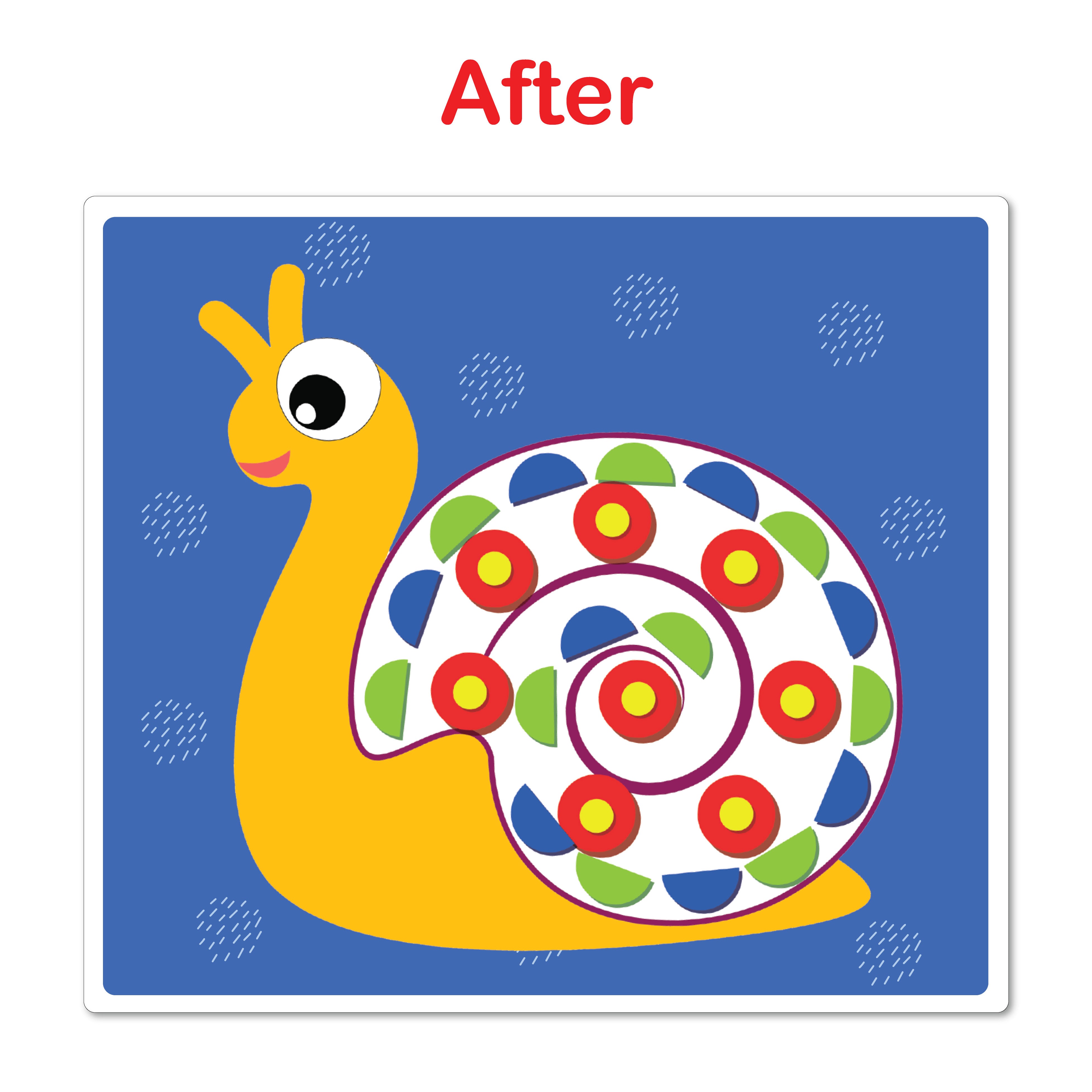 Sticky Mosaic Animal Art Craft Kit, Age 3+