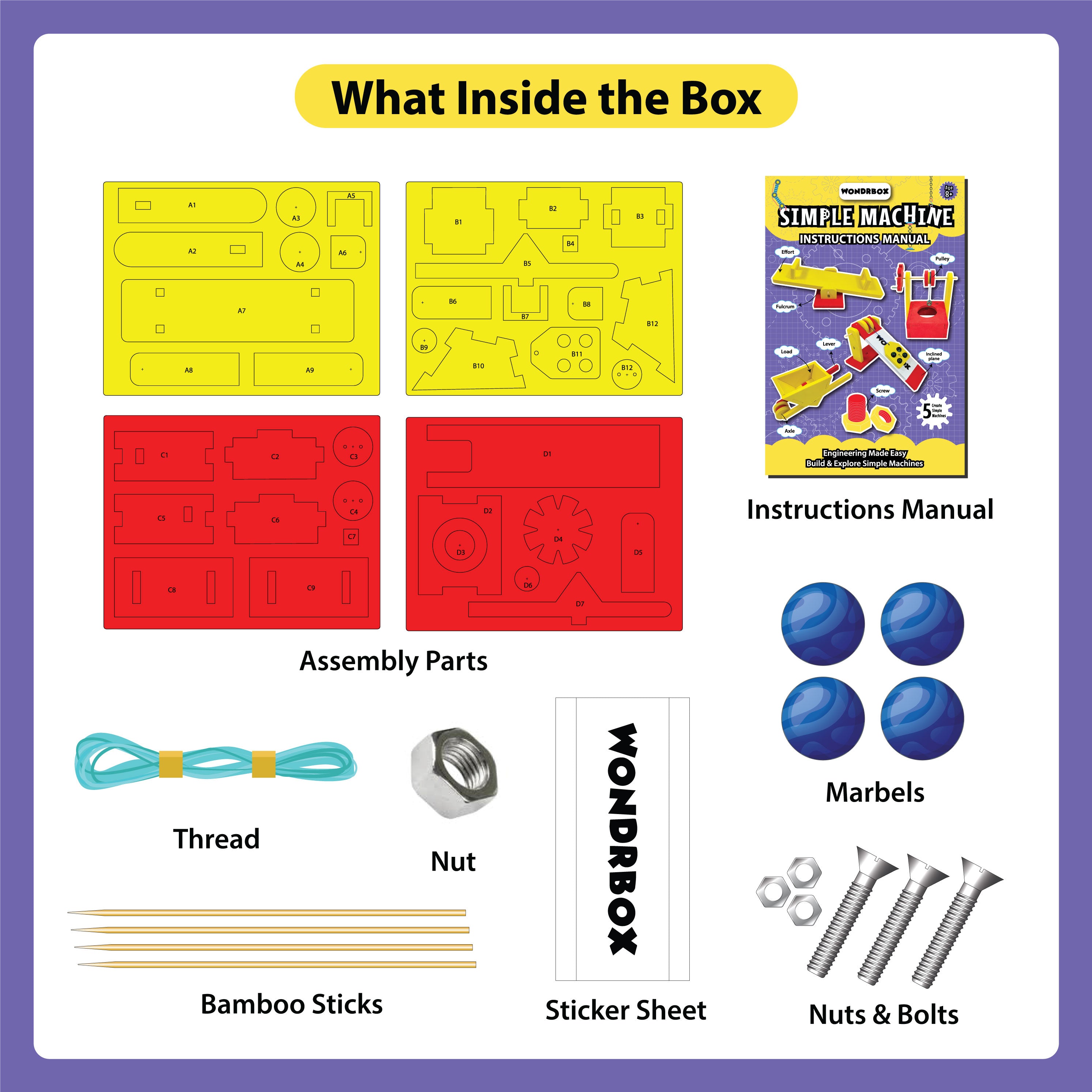 Simple Machines Activity Kit, Age 6+