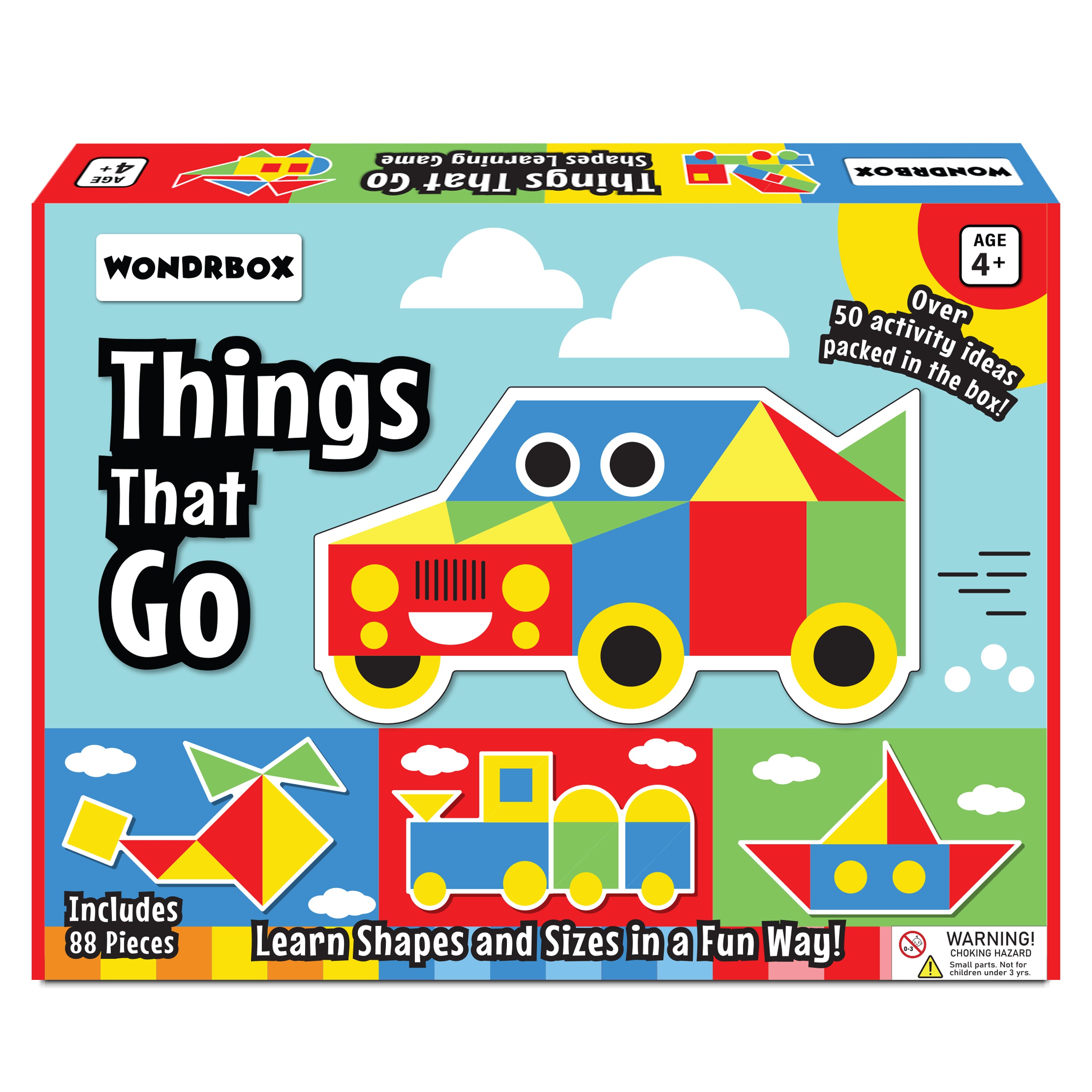 Things That Go, Learning Game Age 4+