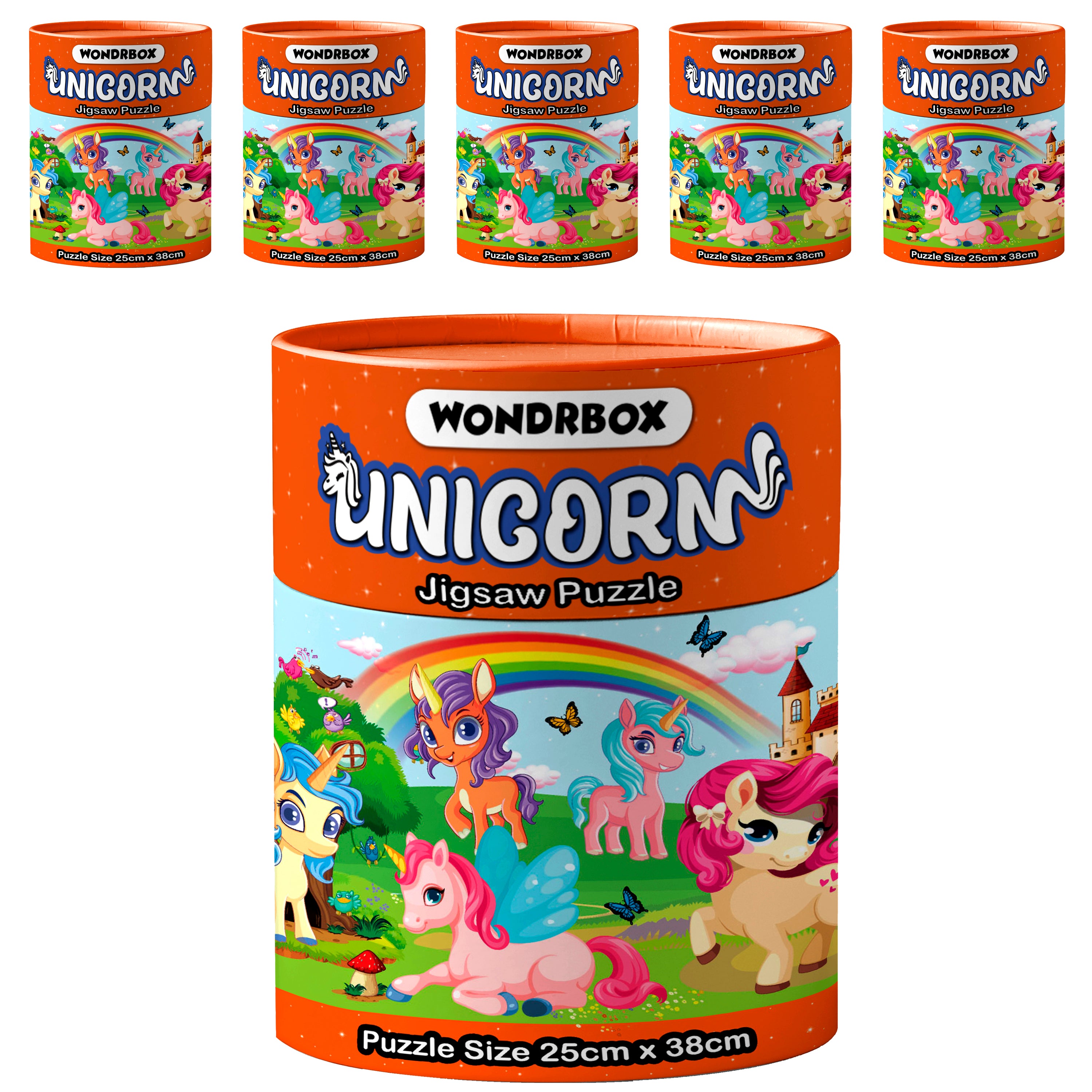 Birthday Return Gifts for Kids ,60 pcs Unicorn Jigsaw Puzzle,Pack of 5 Age 5+