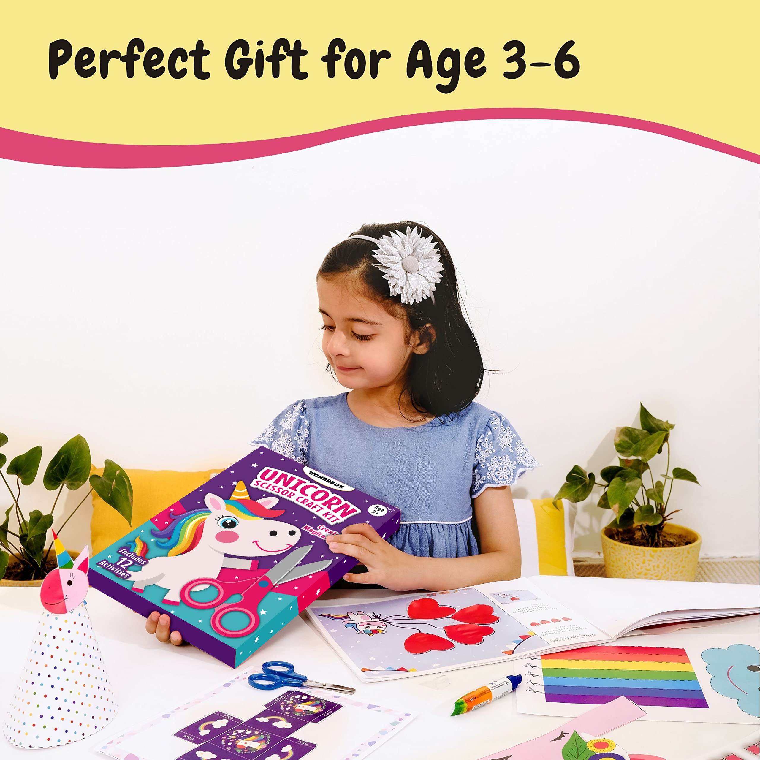 Unicorn Scissor Craft Kit, Age 3+
