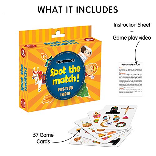 Spot The Match! Card Game, Age 4+