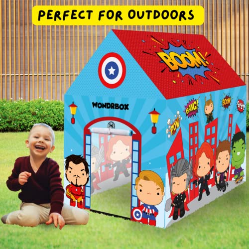 marvel tent Marvel Theme Play Tent House, Age 3+ – WONDRBOX