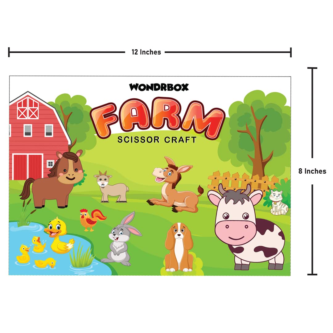 Farm Scissor Craft Kit, Age 3+