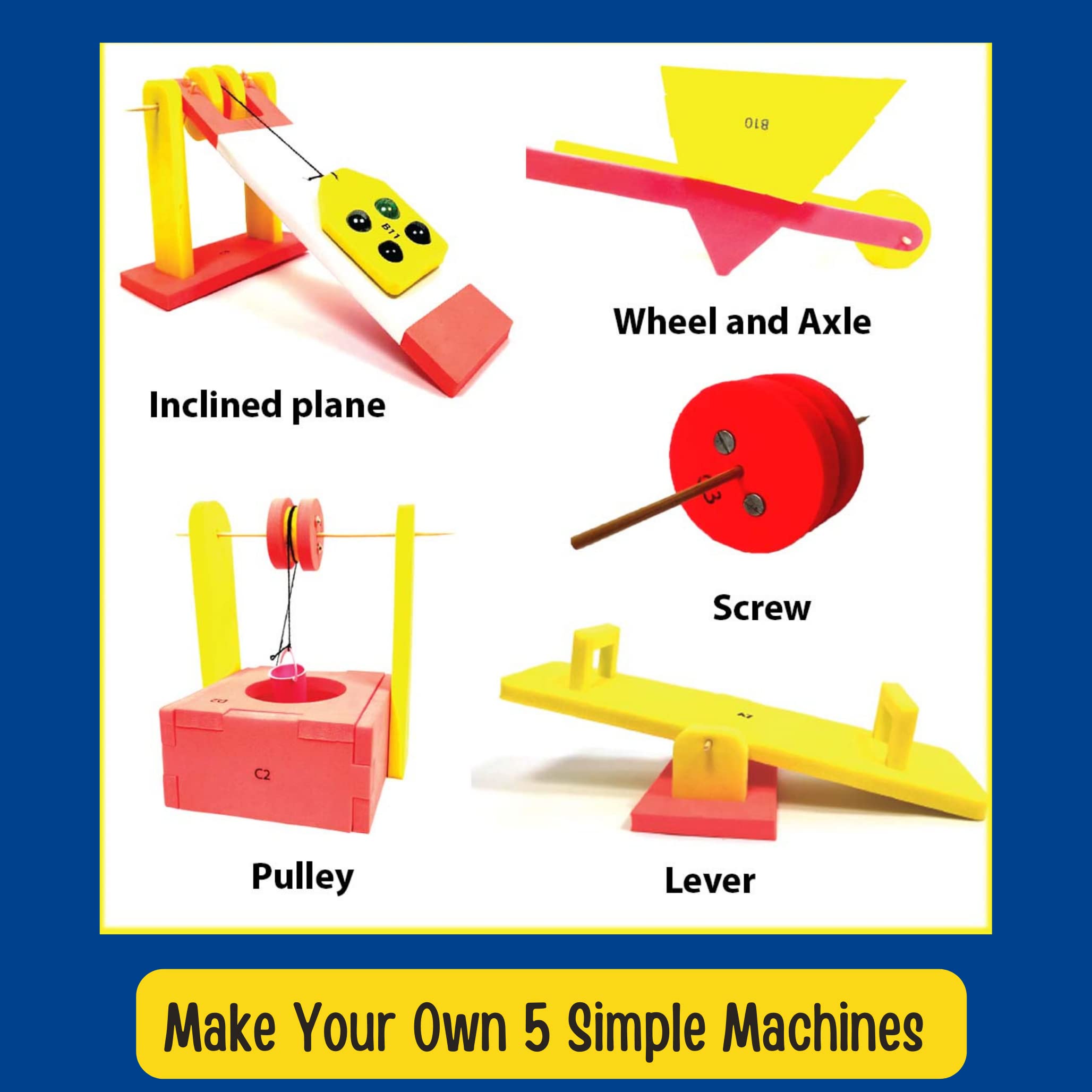Simple Machines Activity Kit, Age 6+