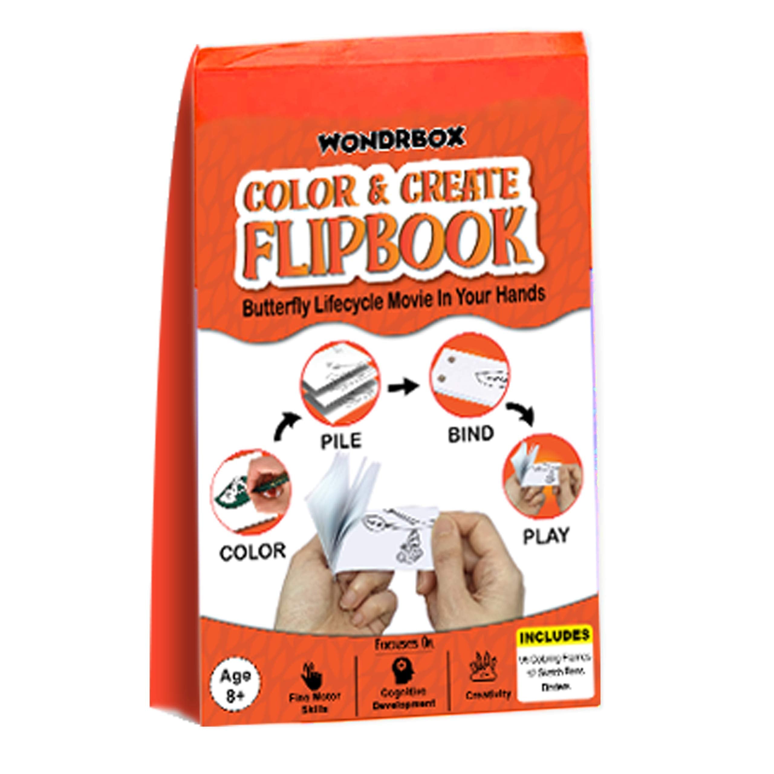 WONDRBOX Birthday Return Gifts. Flipbook-(Pack of 12)