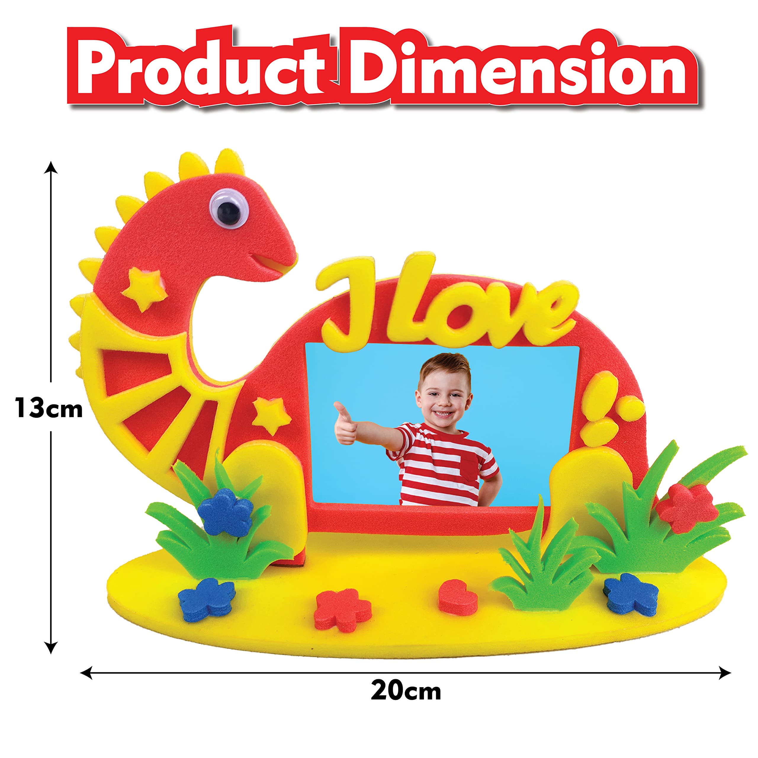 DIY Photo Frames Craft Kit, Age 6+