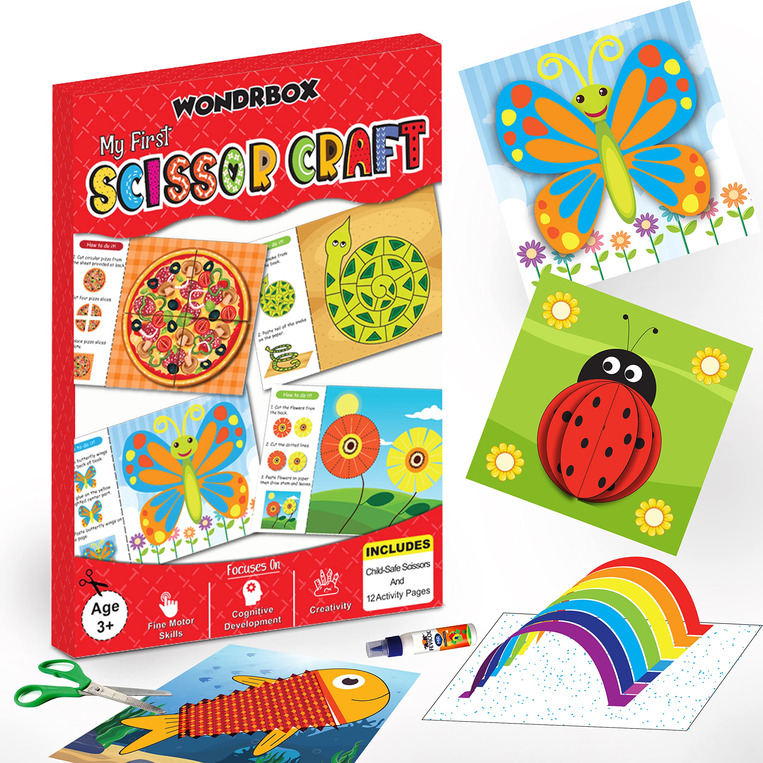 Scissor Craft Kit, Age 3+
