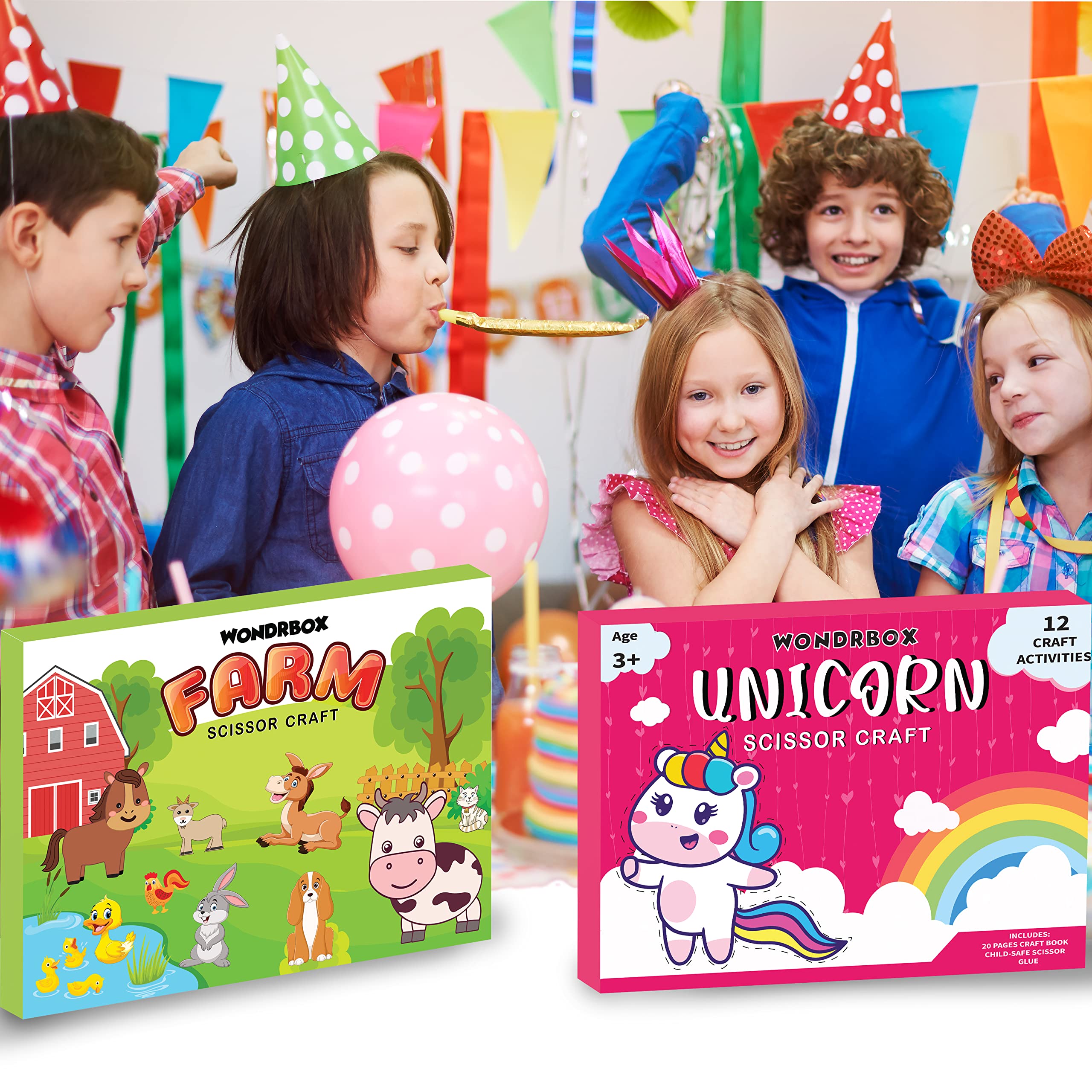 Scissor Craft Activity Kit, ( Set of 3 ), Age 3+